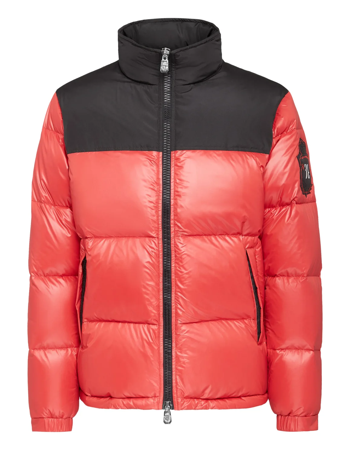 Jacket Bicolor Crest, цвет: Красный
