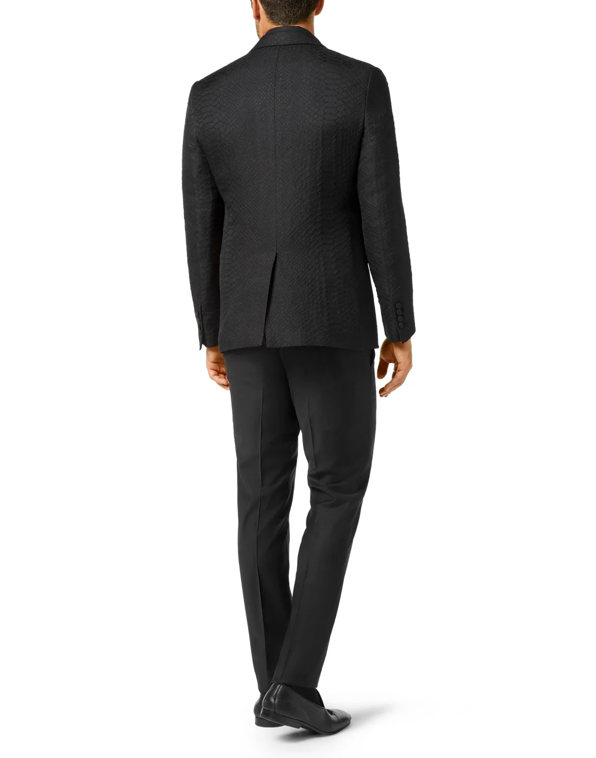 Blazer Tailored Fit Jacquard Animalier print, цвет: Черный