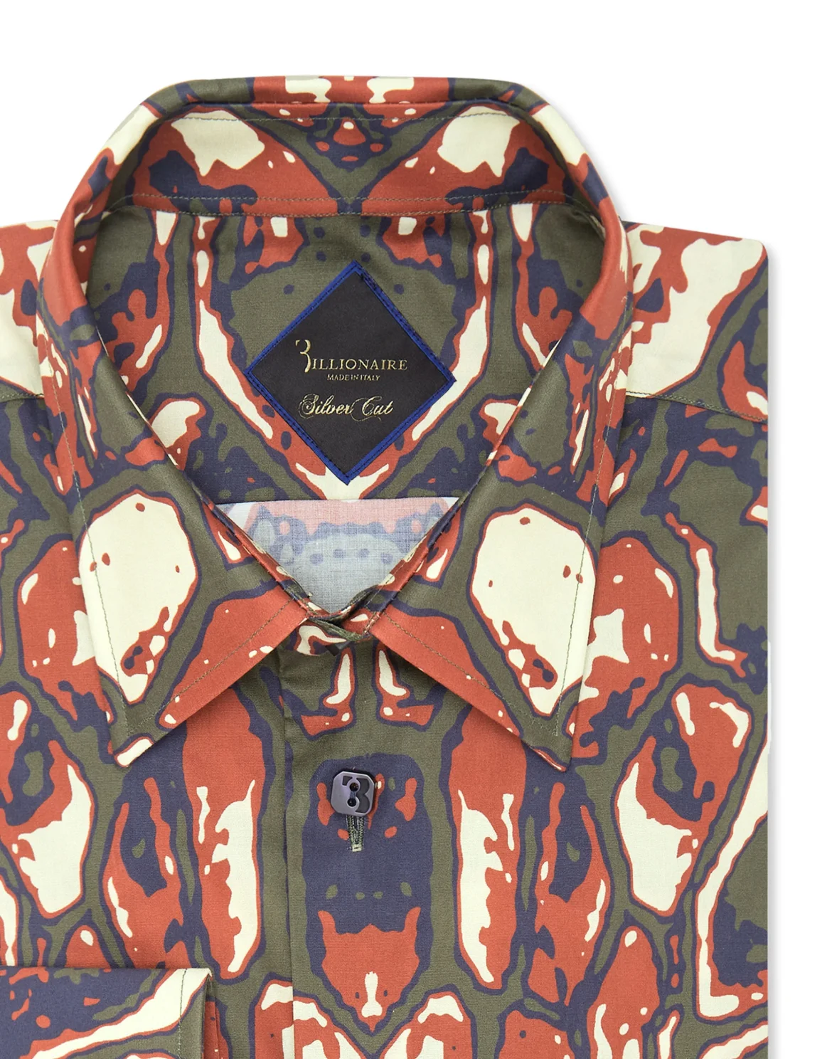 Shirt Silver Cut LS print animalier, цвет: Камуфляж