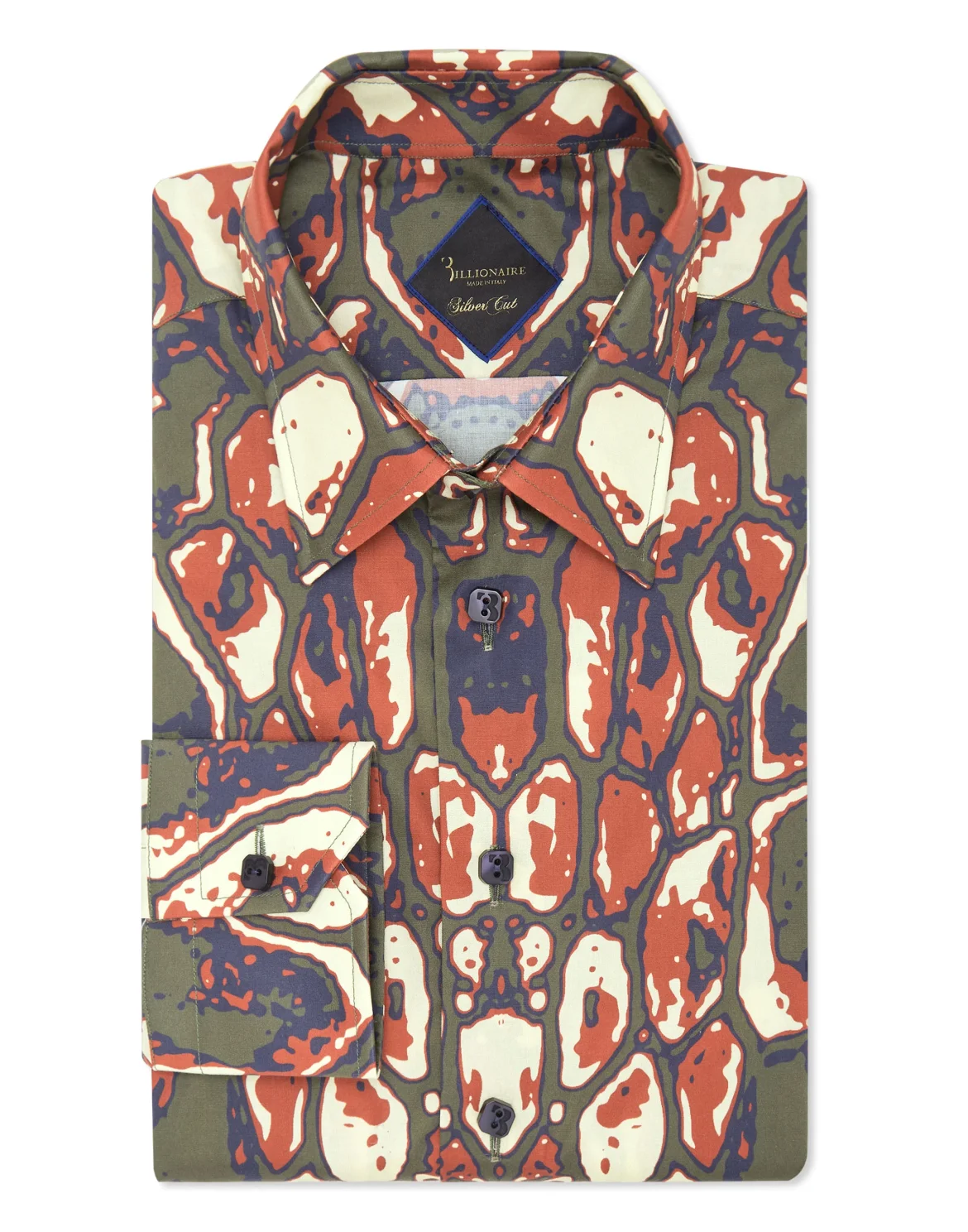Shirt Silver Cut LS print animalier, цвет: Камуфляж