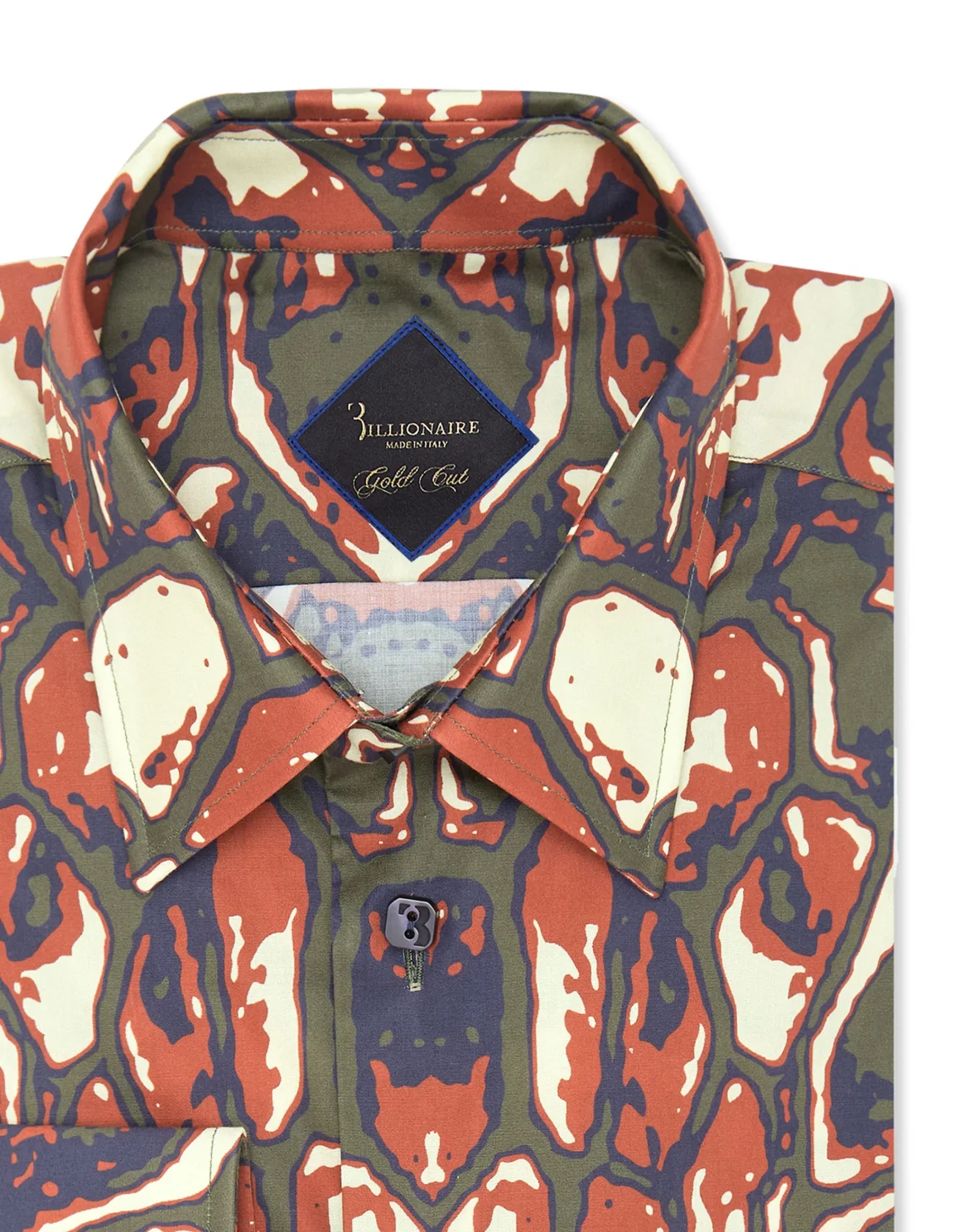 Shirt Gold Cut LS print animalier, цвет: Камуфляж