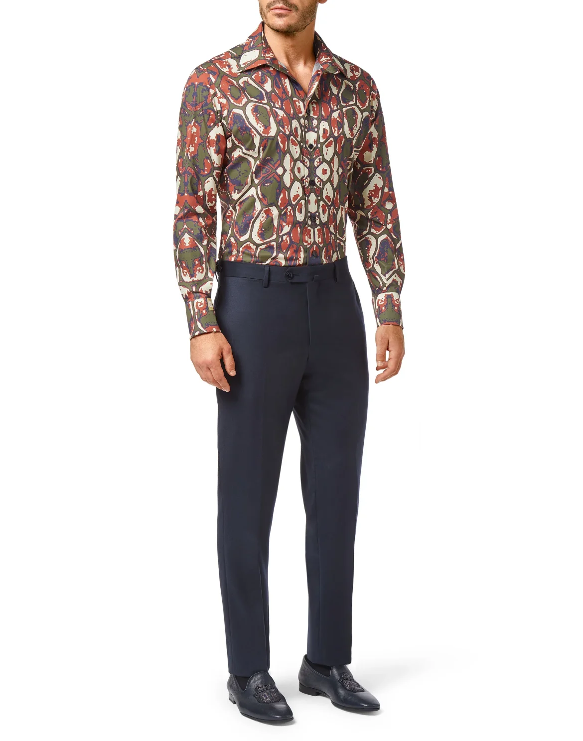 Shirt Gold Cut LS print animalier, цвет: Камуфляж