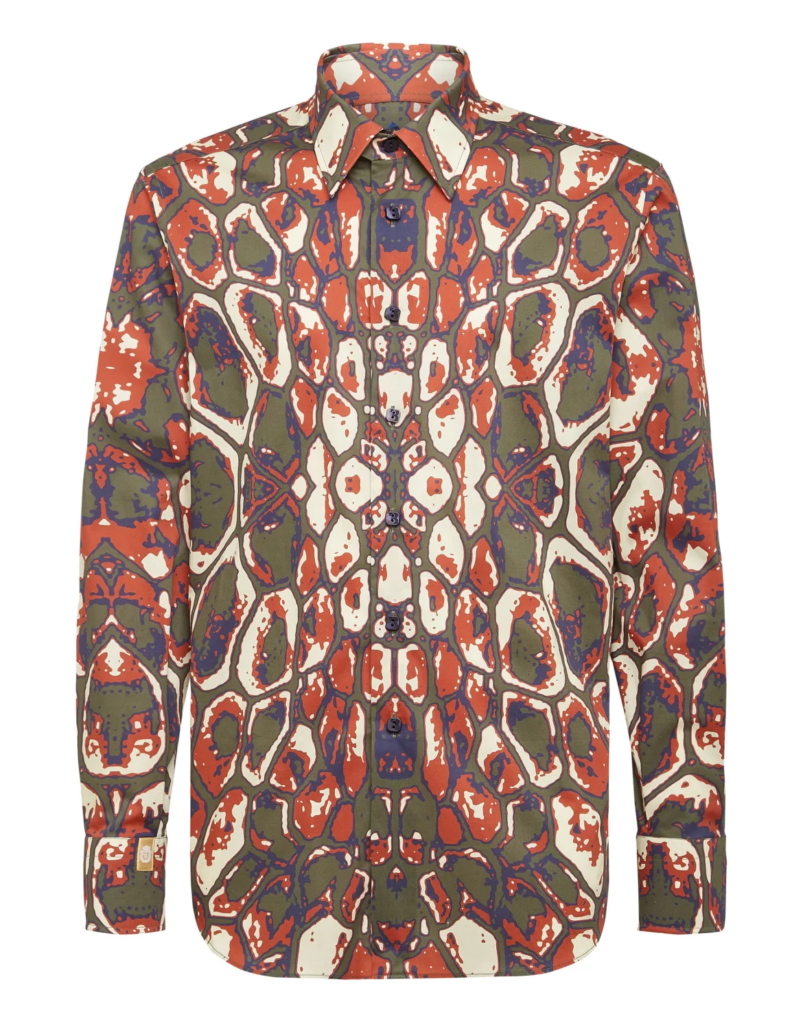 Shirt Gold Cut LS print animalier, цвет: Камуфляж