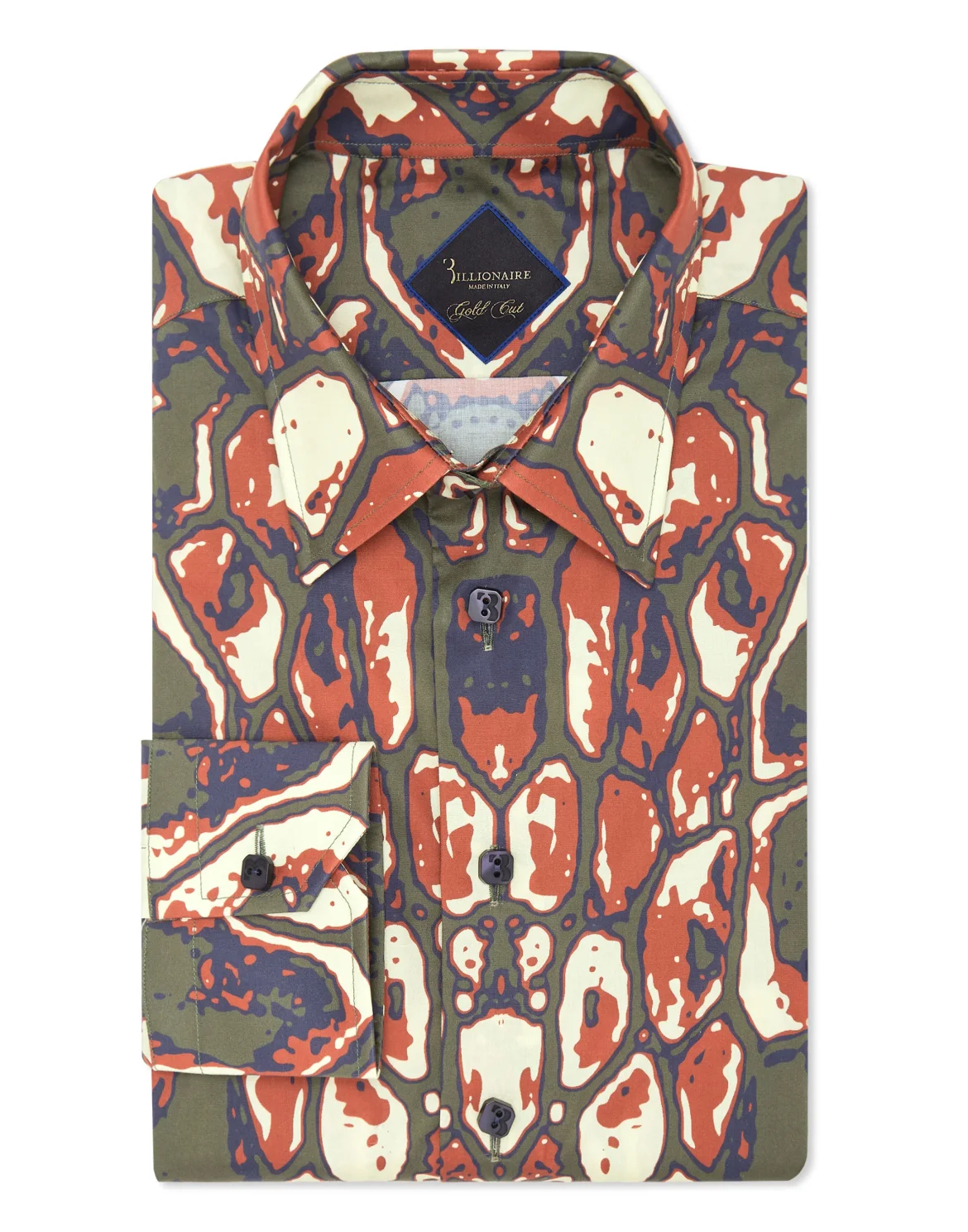 Shirt Gold Cut LS print animalier, цвет: Камуфляж