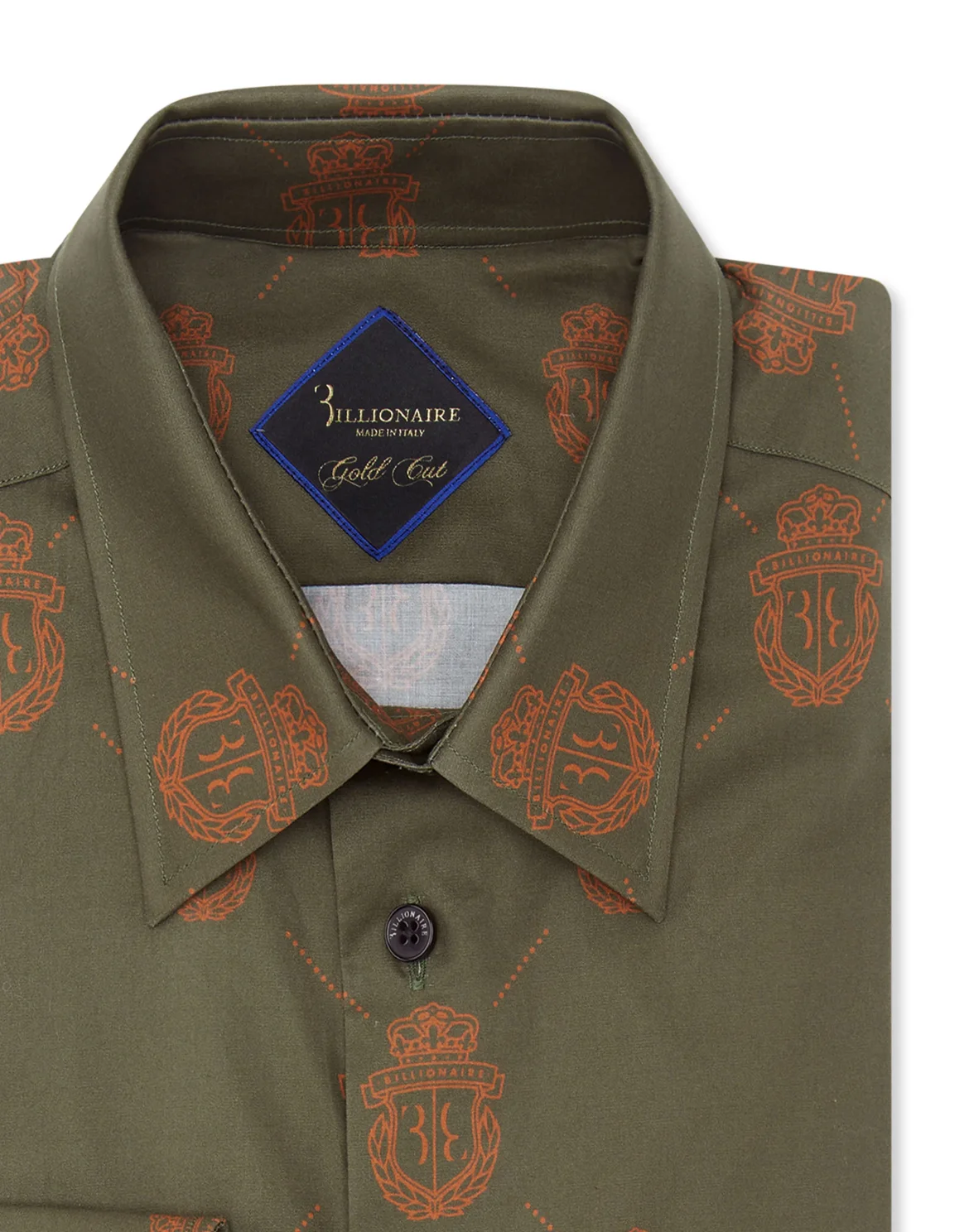 Shirt Gold Cut LS Crest, цвет: Зеленый