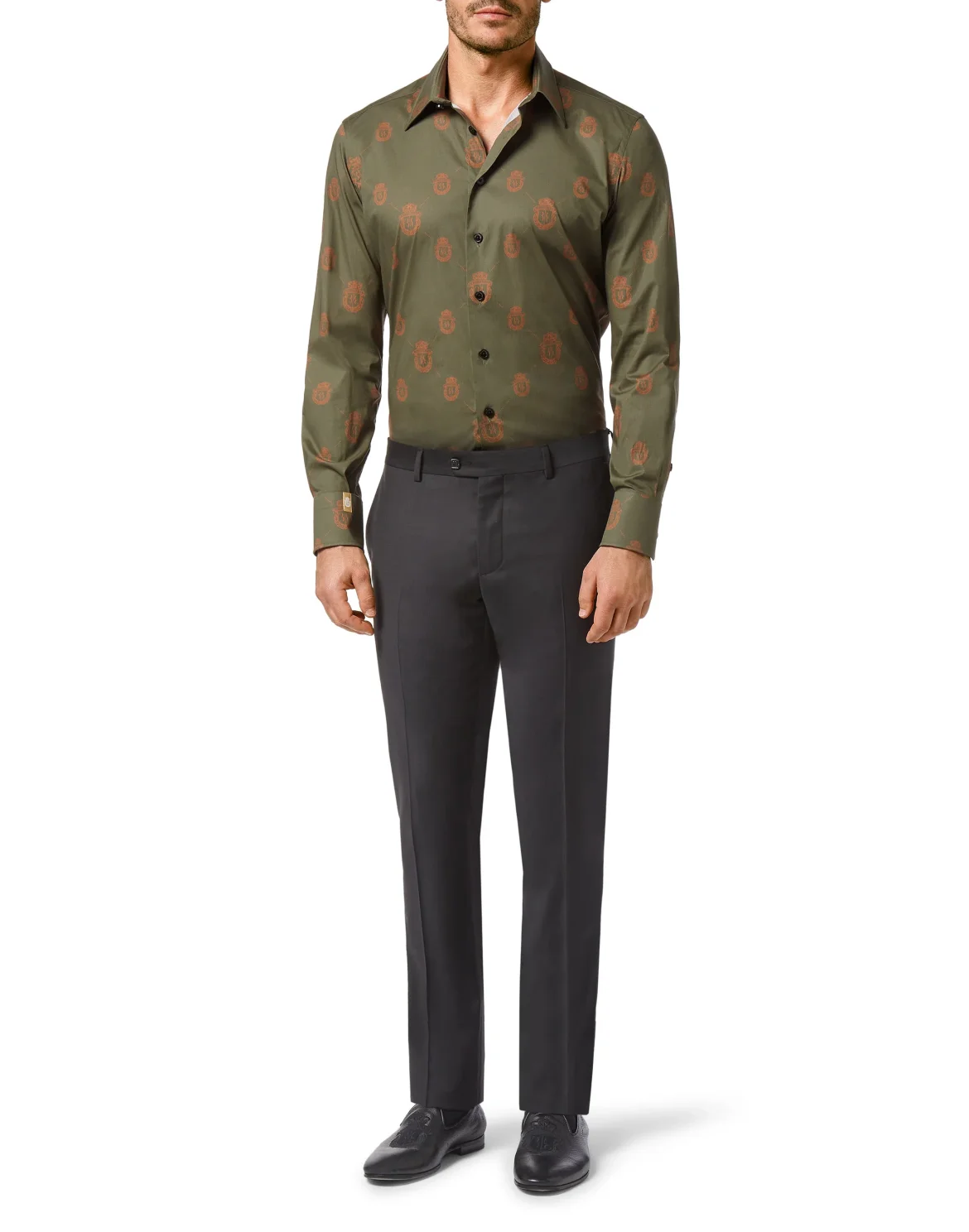 Shirt Gold Cut LS Crest, цвет: Зеленый