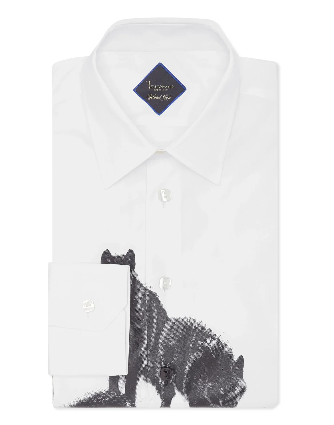 Shirt Silver Cut LS Wolf, цвет: Белый