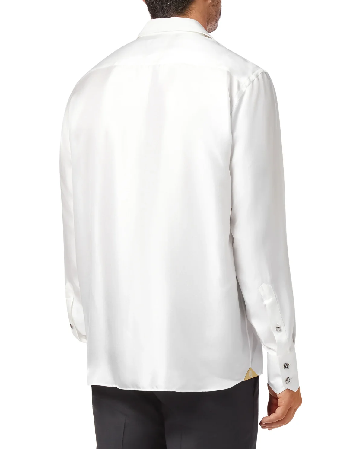 Silk Shirt Gold Cut LS Wolf, цвет: Белый