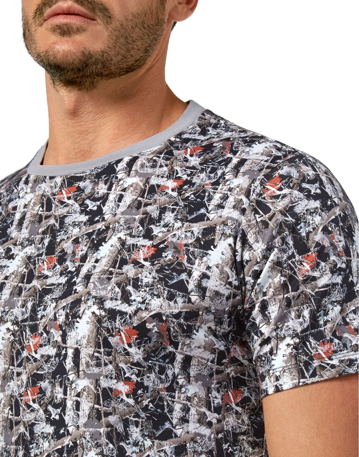 T-shirt Round Neck SS Wolf, цвет: Синий