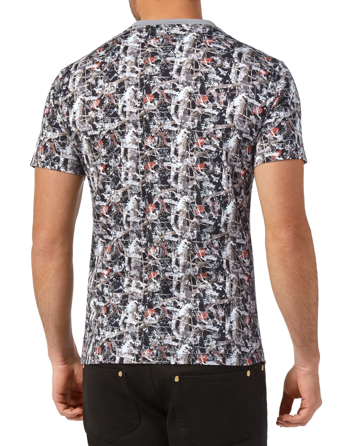 T-shirt Round Neck SS Wolf, цвет: Синий