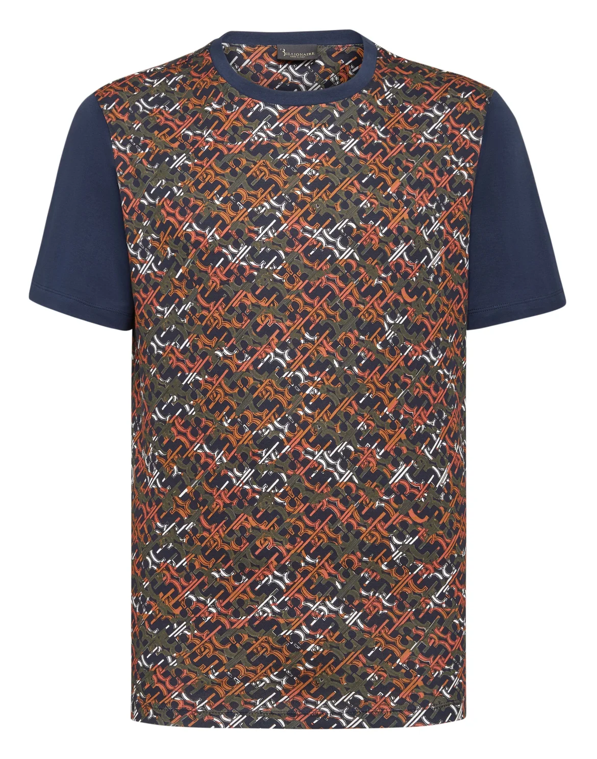 T-shirt Round Neck SS All over BB, цвет: Синий