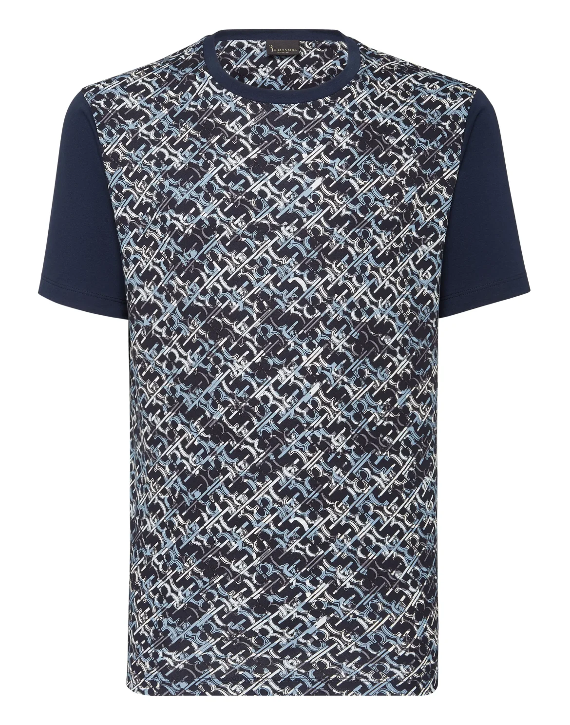 T-shirt Round Neck SS All over BB, цвет: Синий