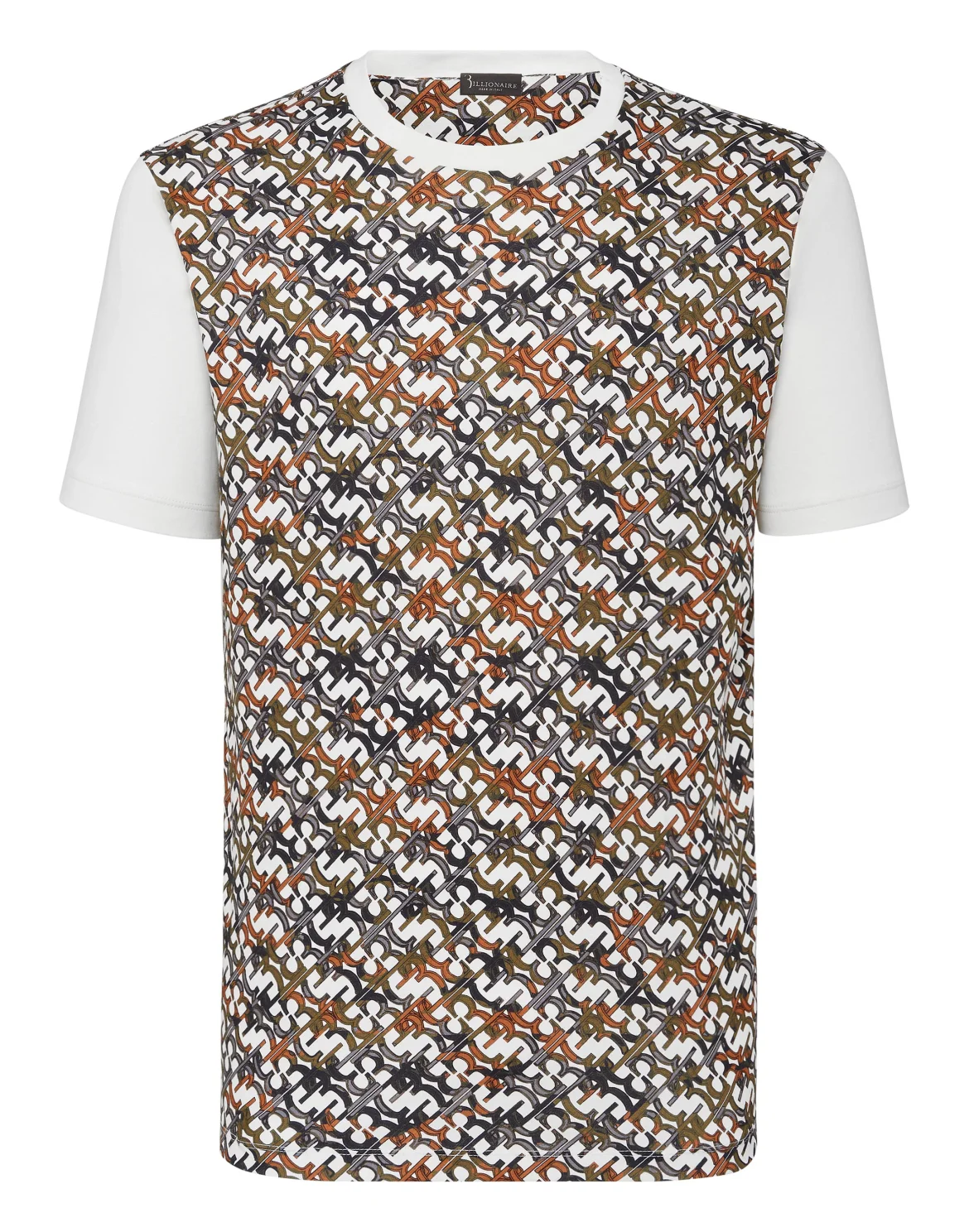 T-shirt Round Neck SS All over BB, цвет: Бежевый