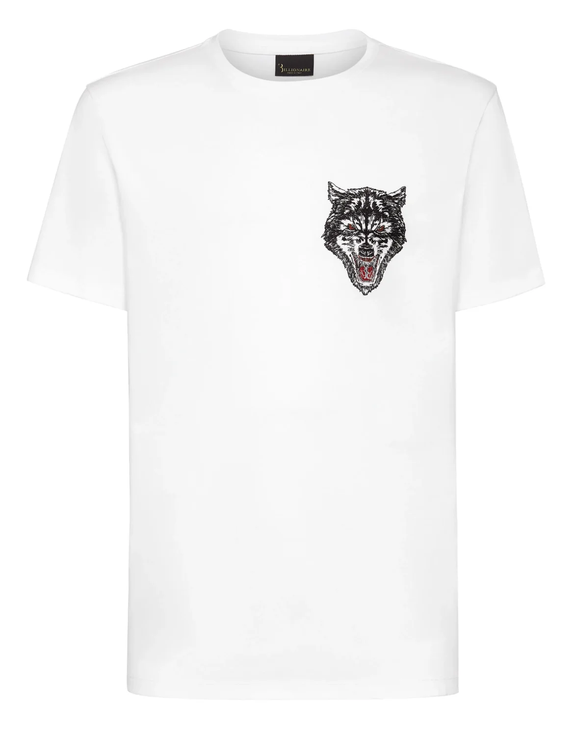 T-shirt Round Neck SS Wolf, цвет: Белый
