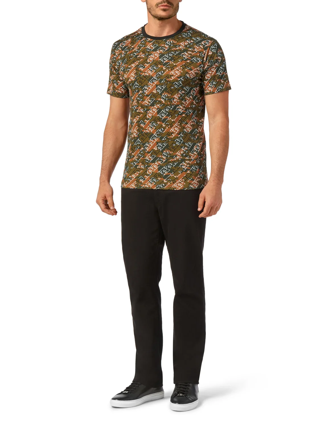 T-shirt Round Neck SS All over BB, цвет: Камуфляж