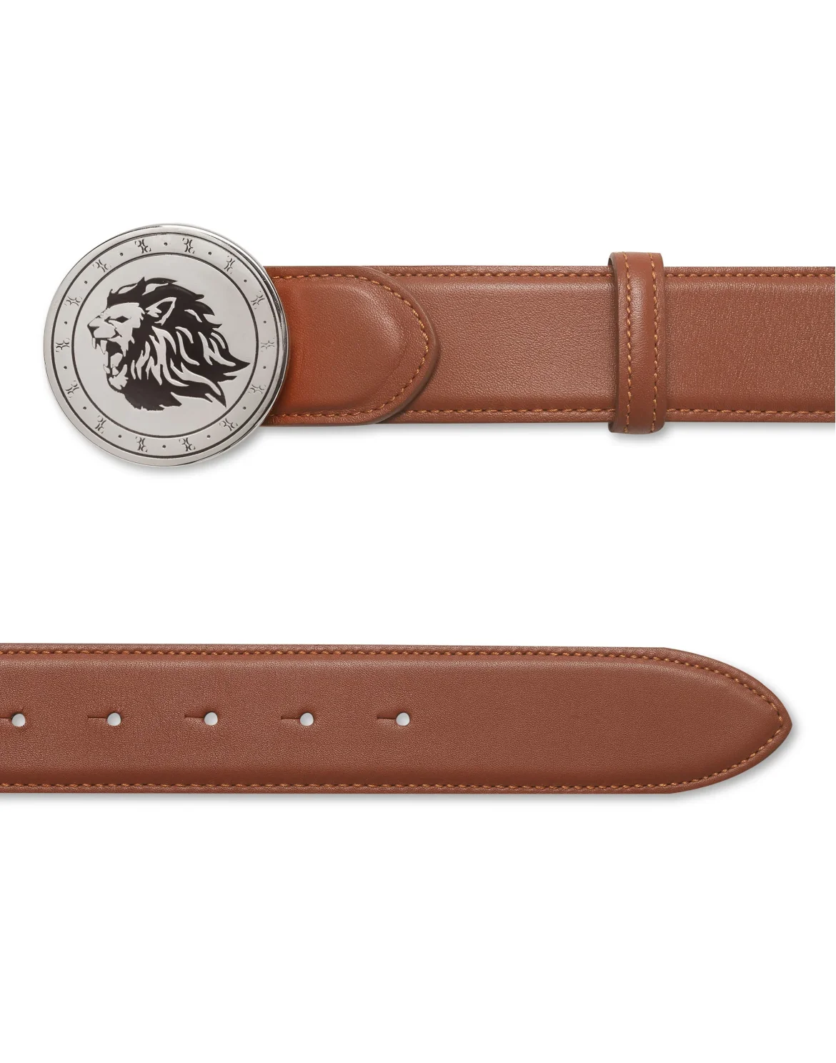 Leather Belt, цвет: Коричневый