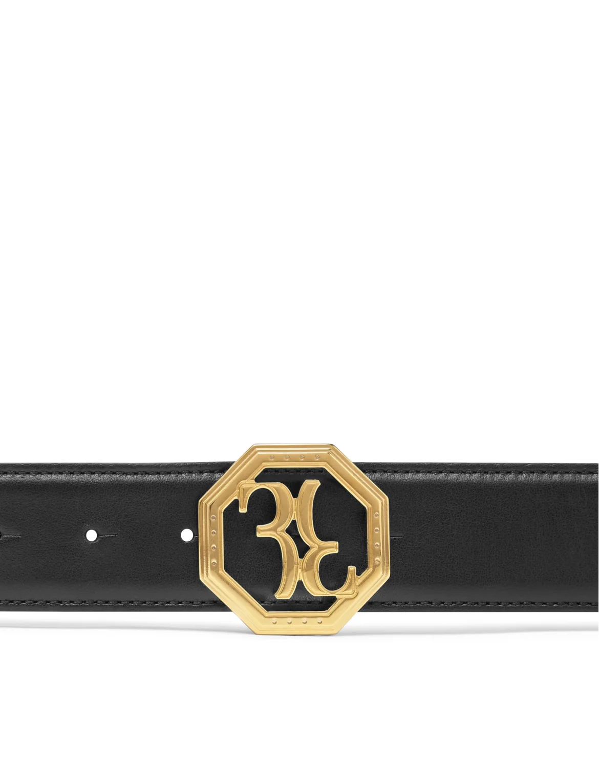Leather Belt, цвет: Черный