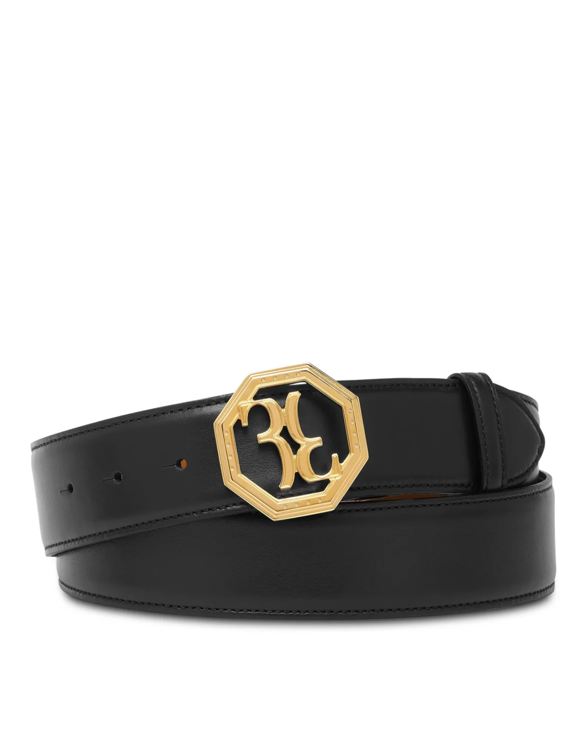 Leather Belt, цвет: Черный