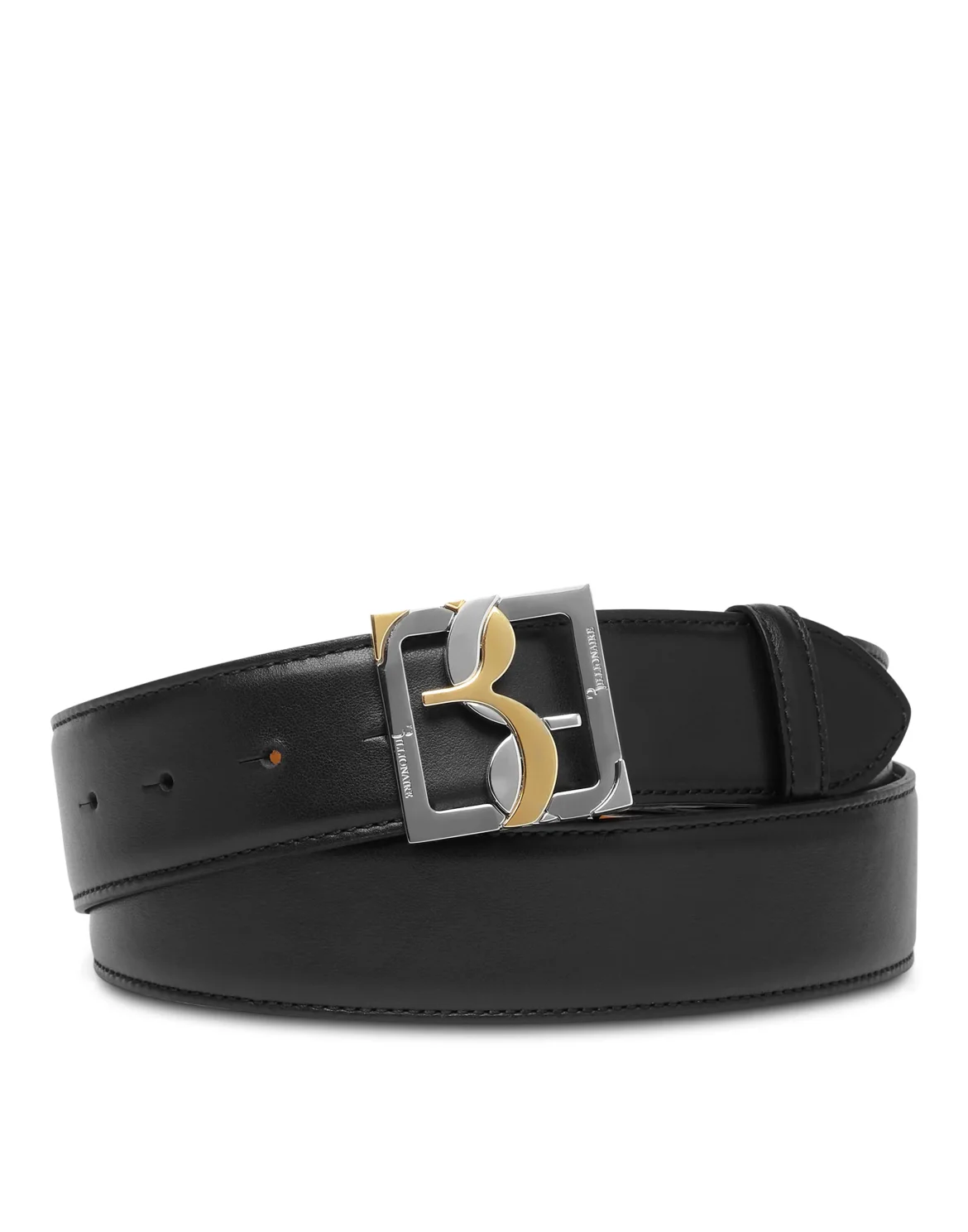Leather Belt, цвет: Черный