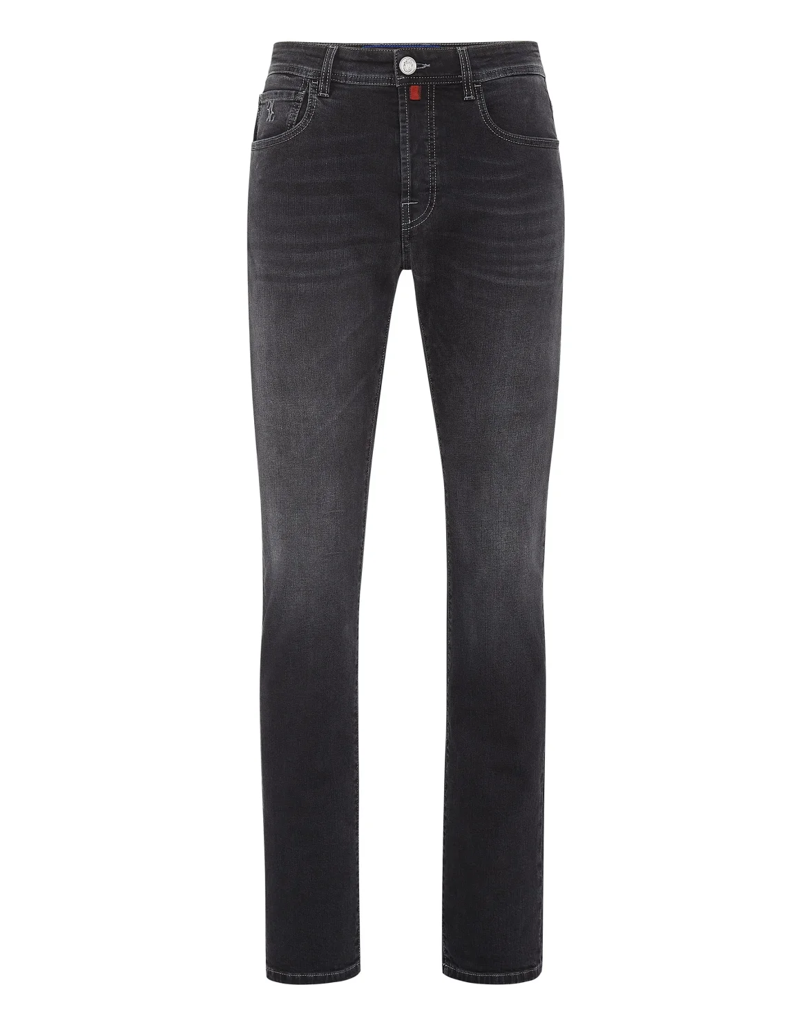 Denim Trousers Super Straight Cut Lion, цвет: Черный