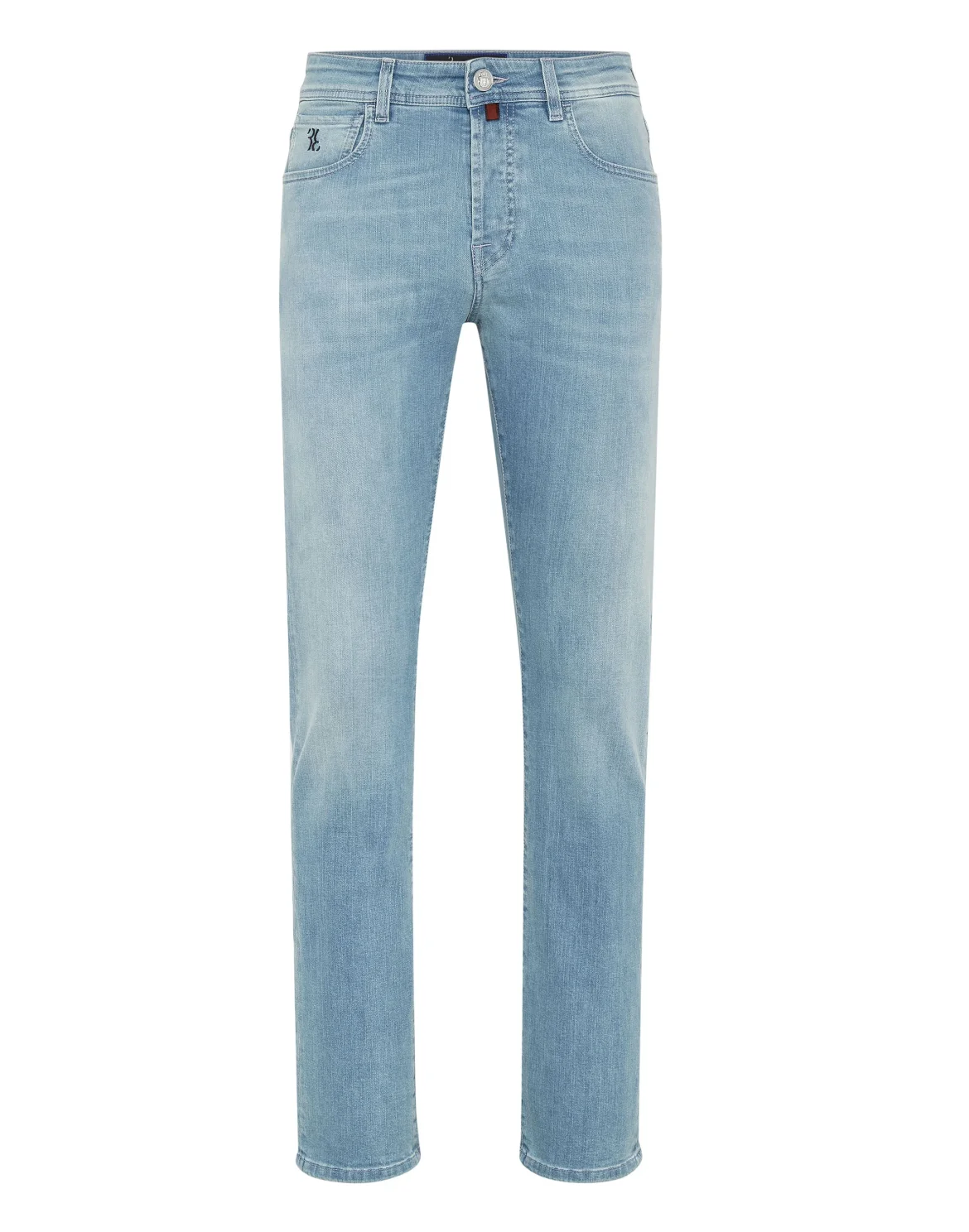 Denim Trousers Super Straight Cut Lion, цвет: Синий