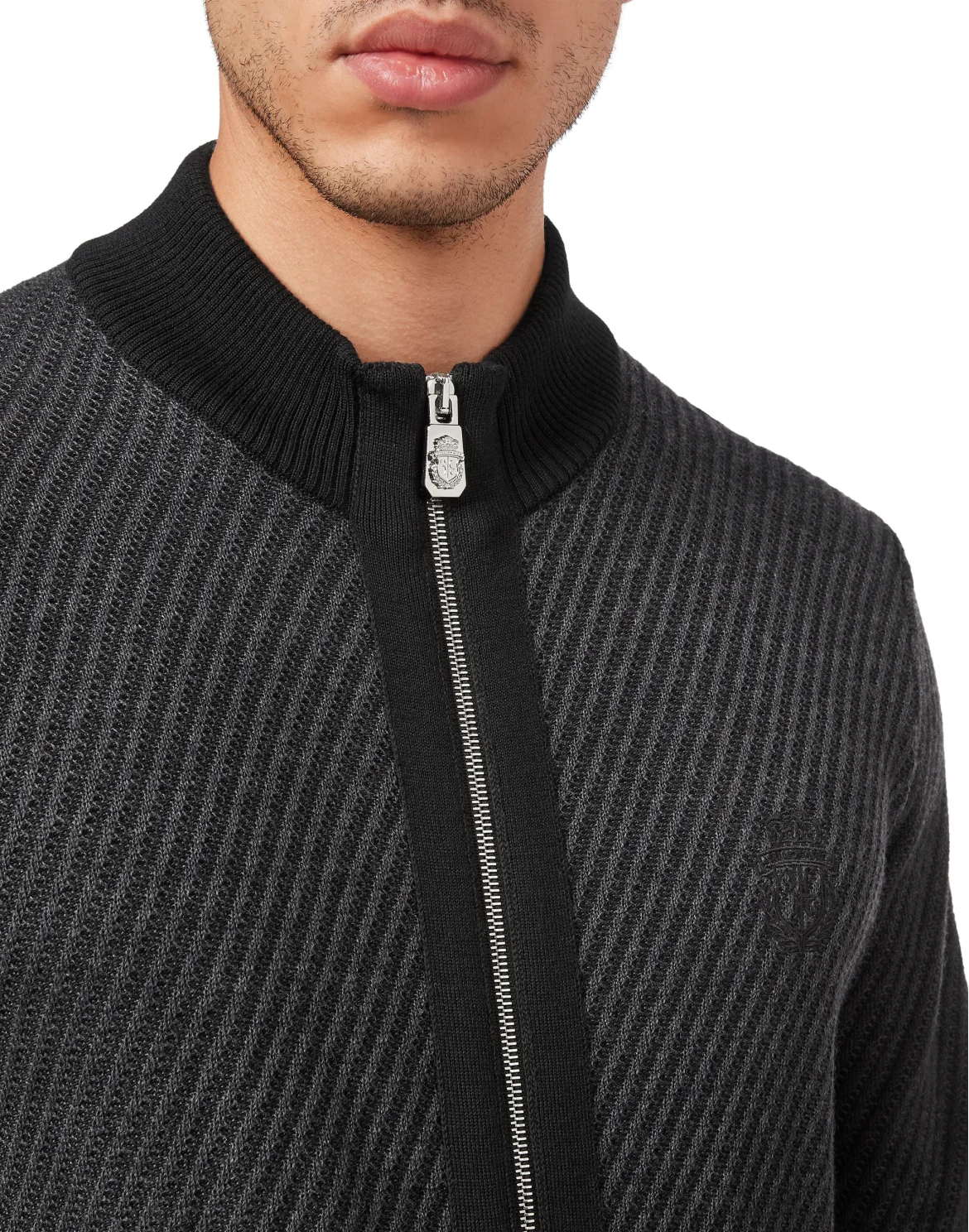 Knit Jacket, цвет: Черный