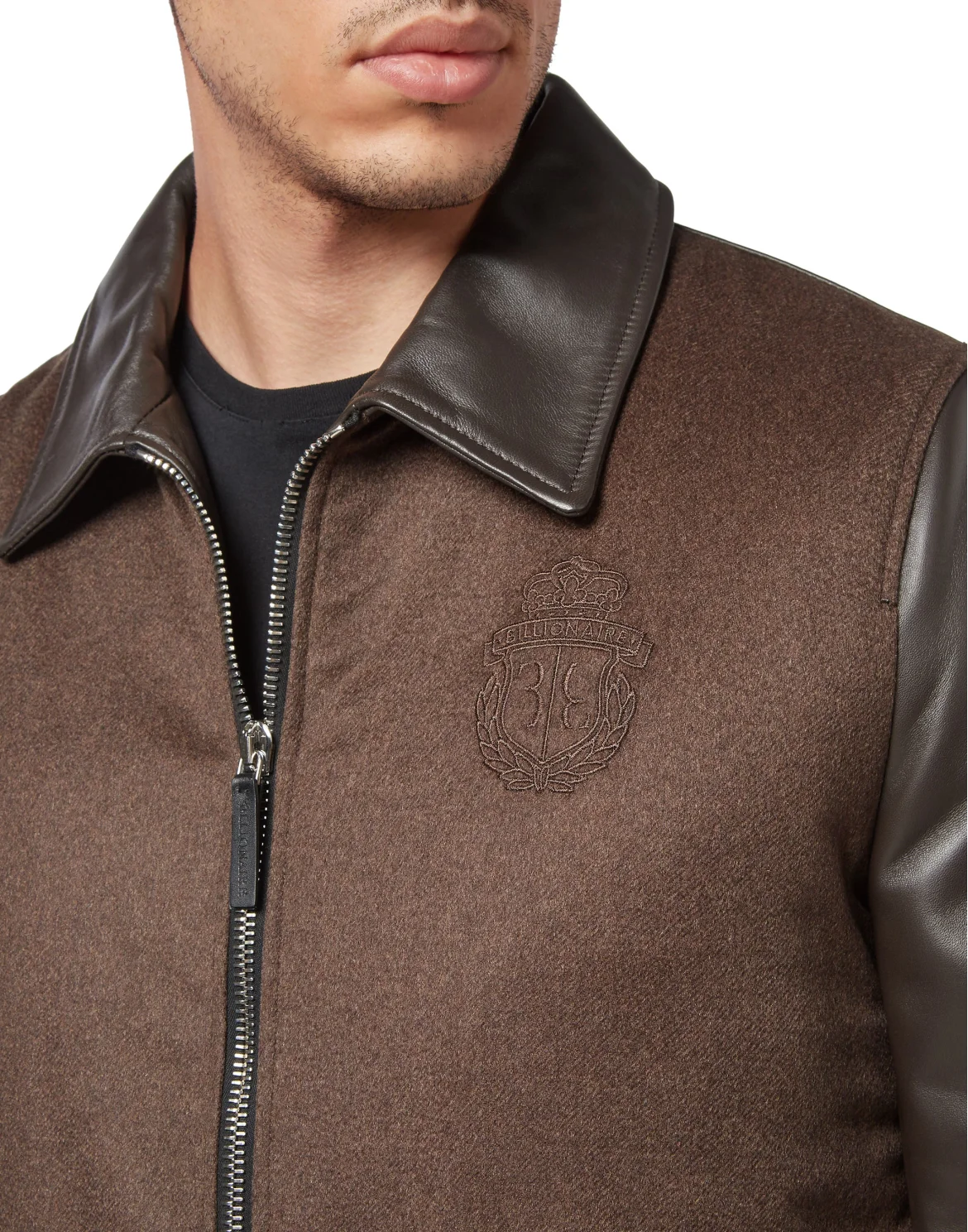 Varsity Bomber, цвет: Коричневый