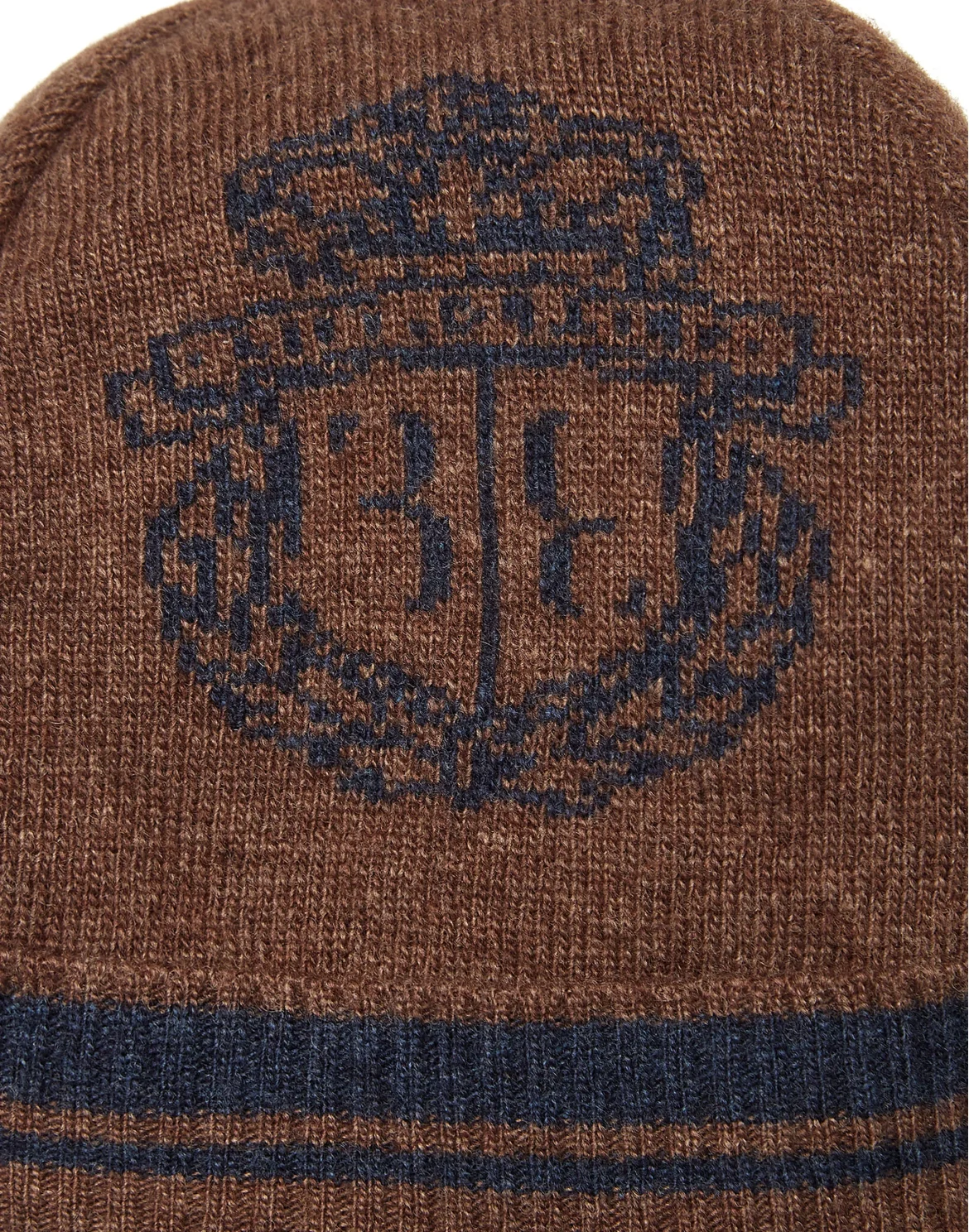 Cashmere Wool Beanie, цвет: Коричневый