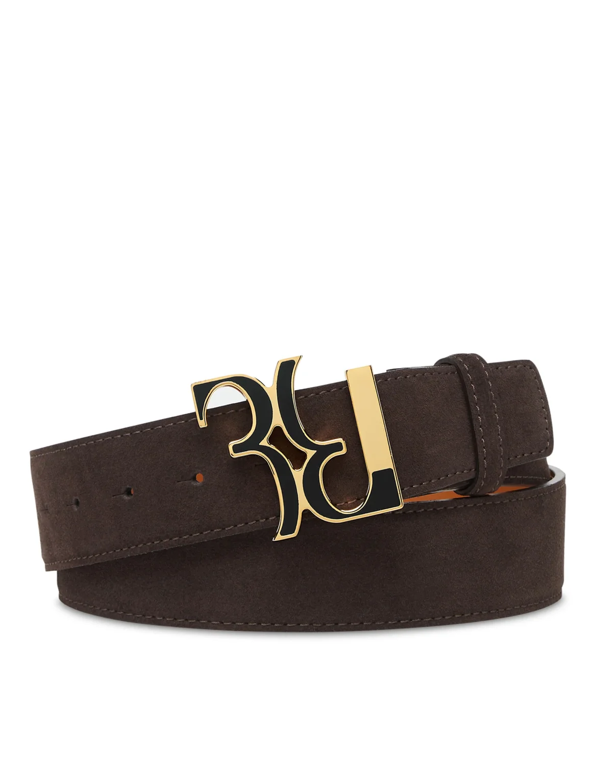 Suede Belt, цвет: Коричневый