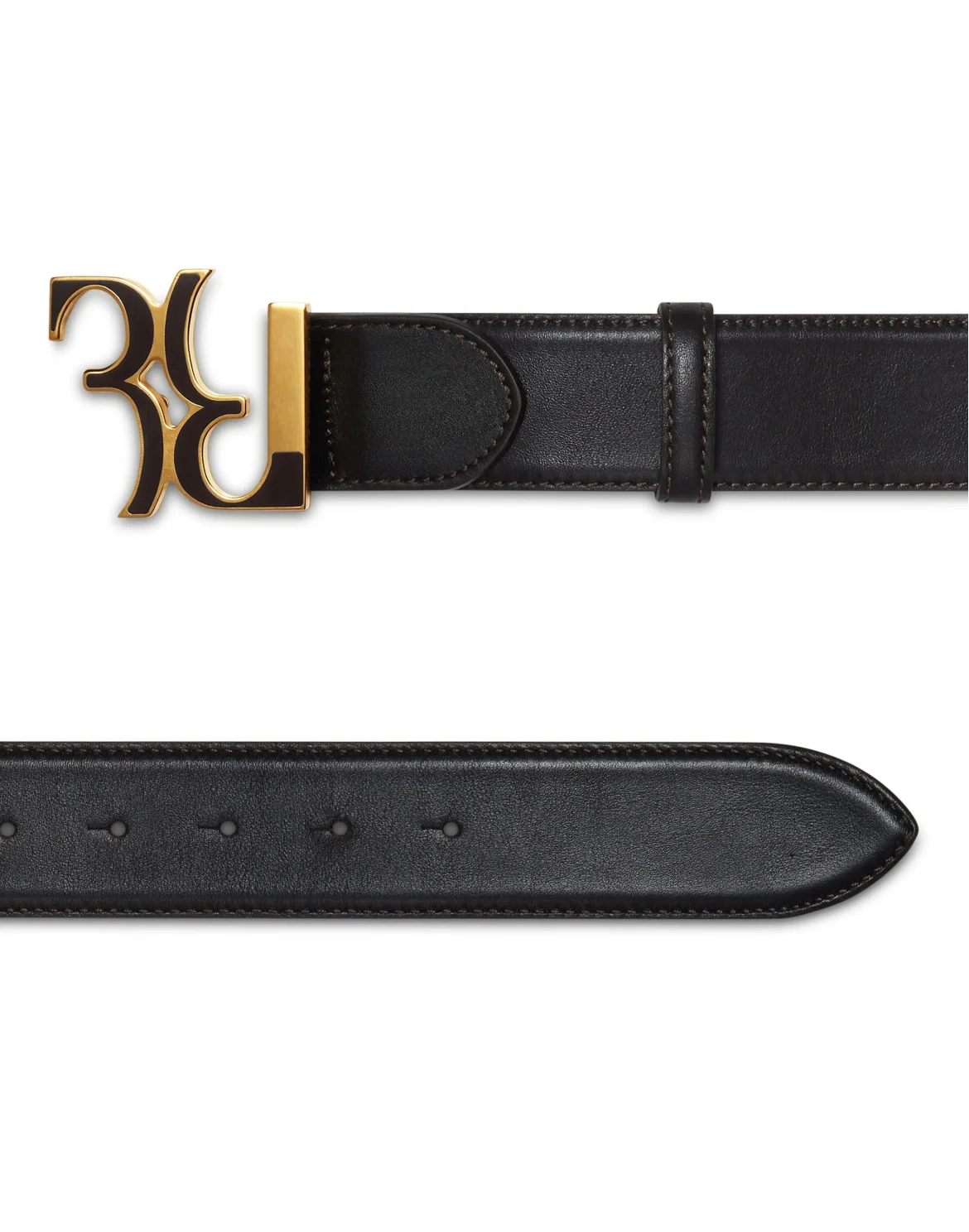 Leather Belt, цвет: Коричневый