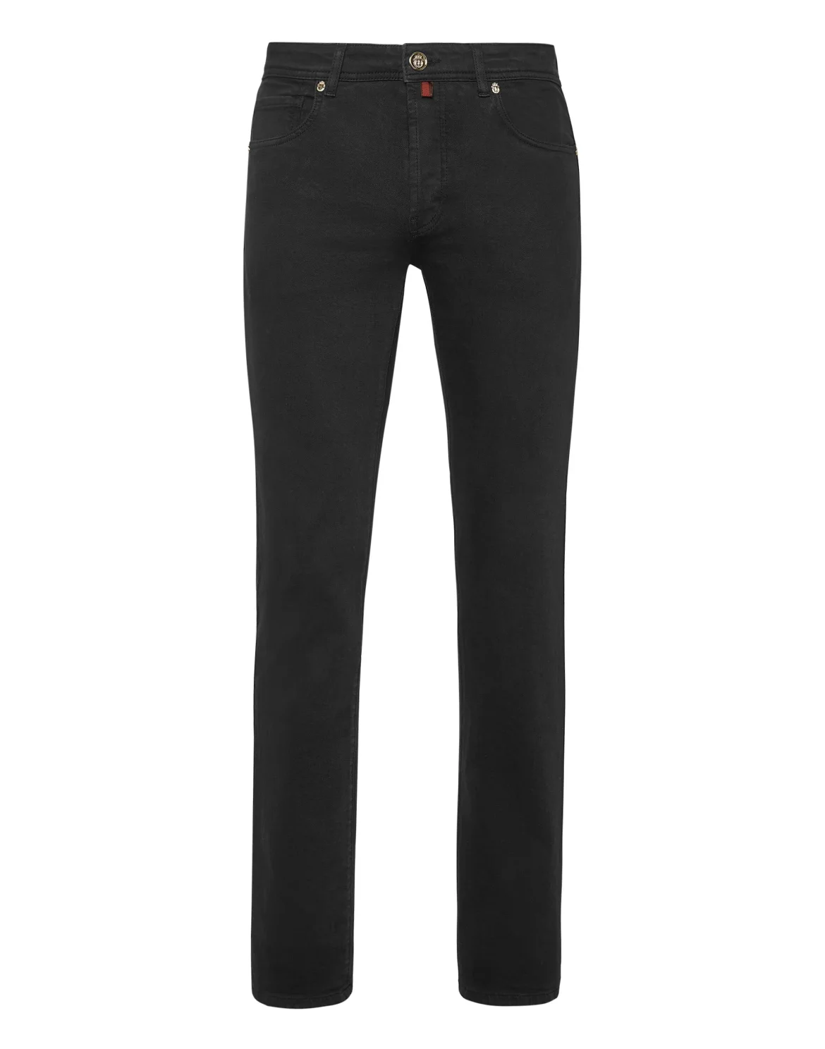 Denim Trousers Super Straight Cut Fit, цвет: Черный