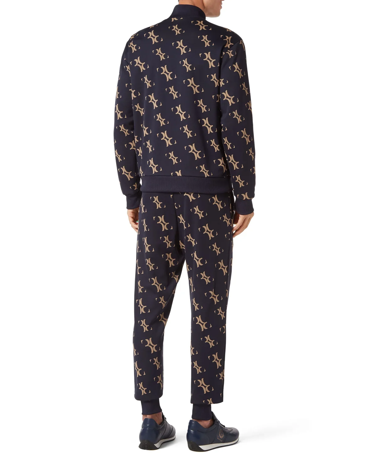 Sponge Fleece Jogging Tracksuit: Top/Trousers, цвет: Синий