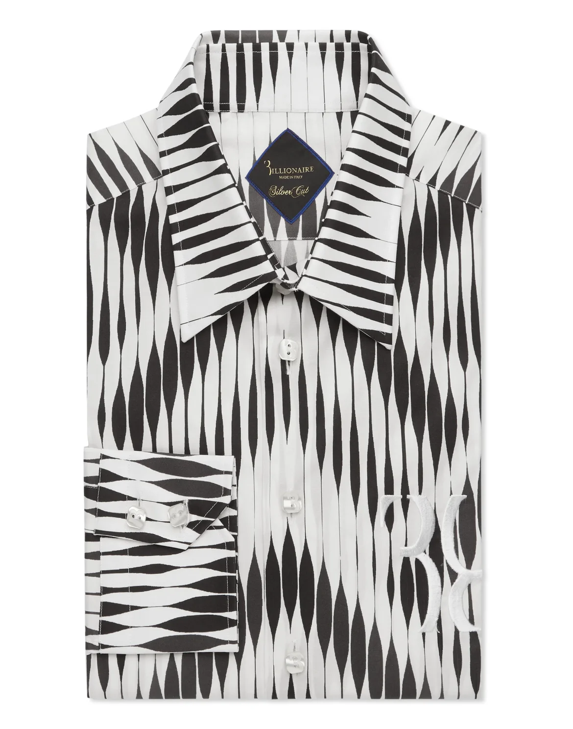 Shirt Silver Cut LS Slim Fit, цвет: Белый