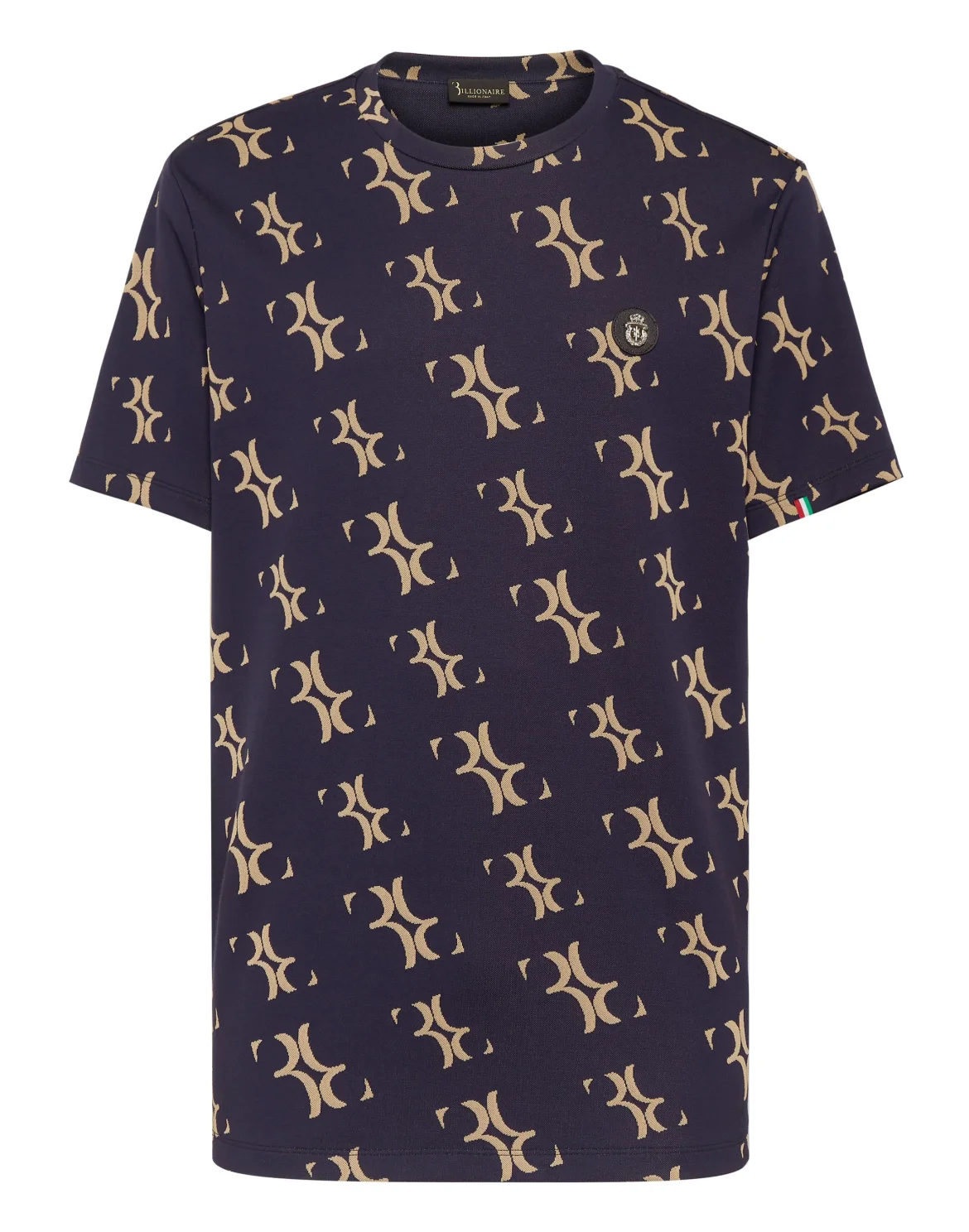 Sponge Fleece T-shirt Round Neck SS, цвет: Синий