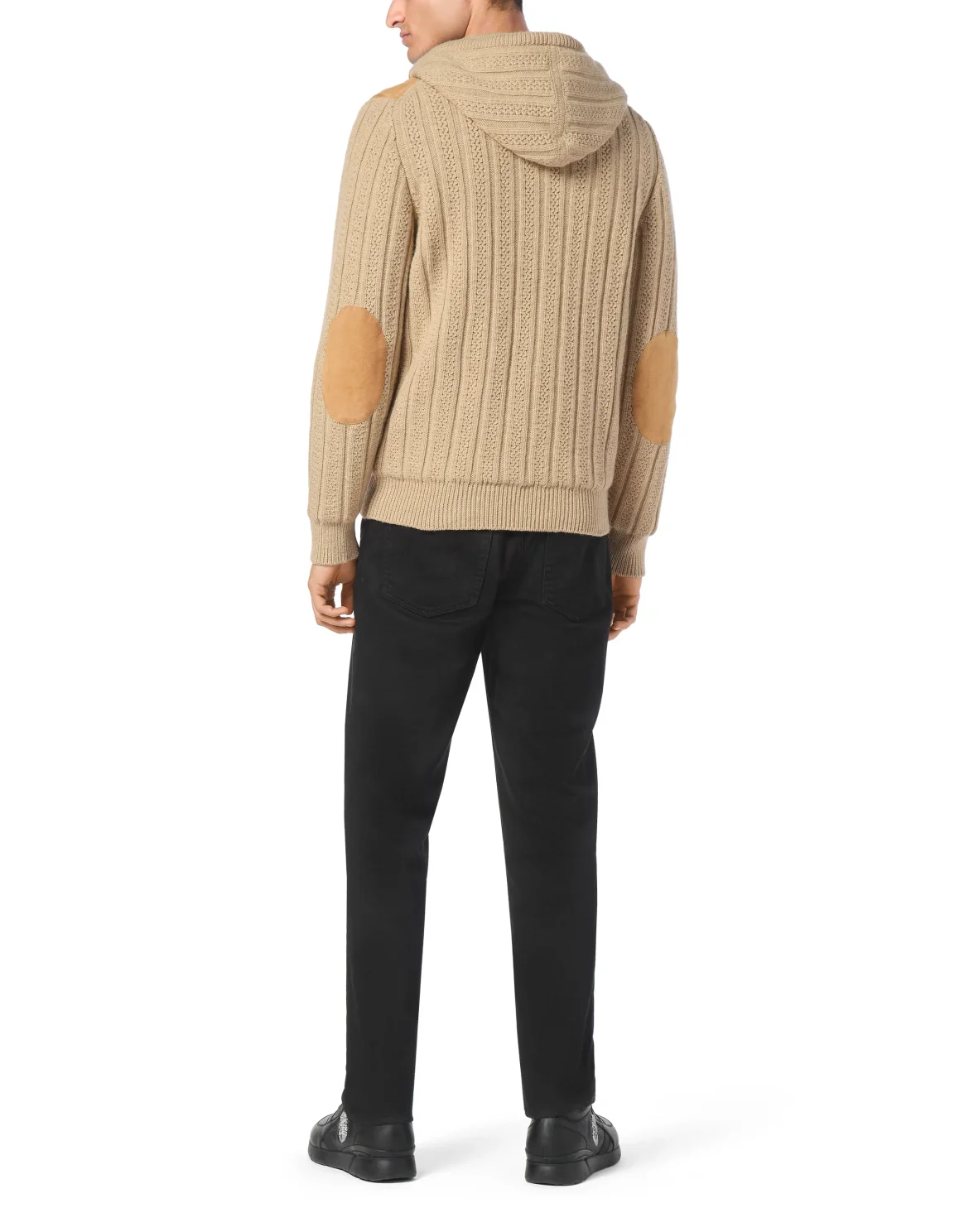 Wool Knit hoodie, цвет: Бежевый