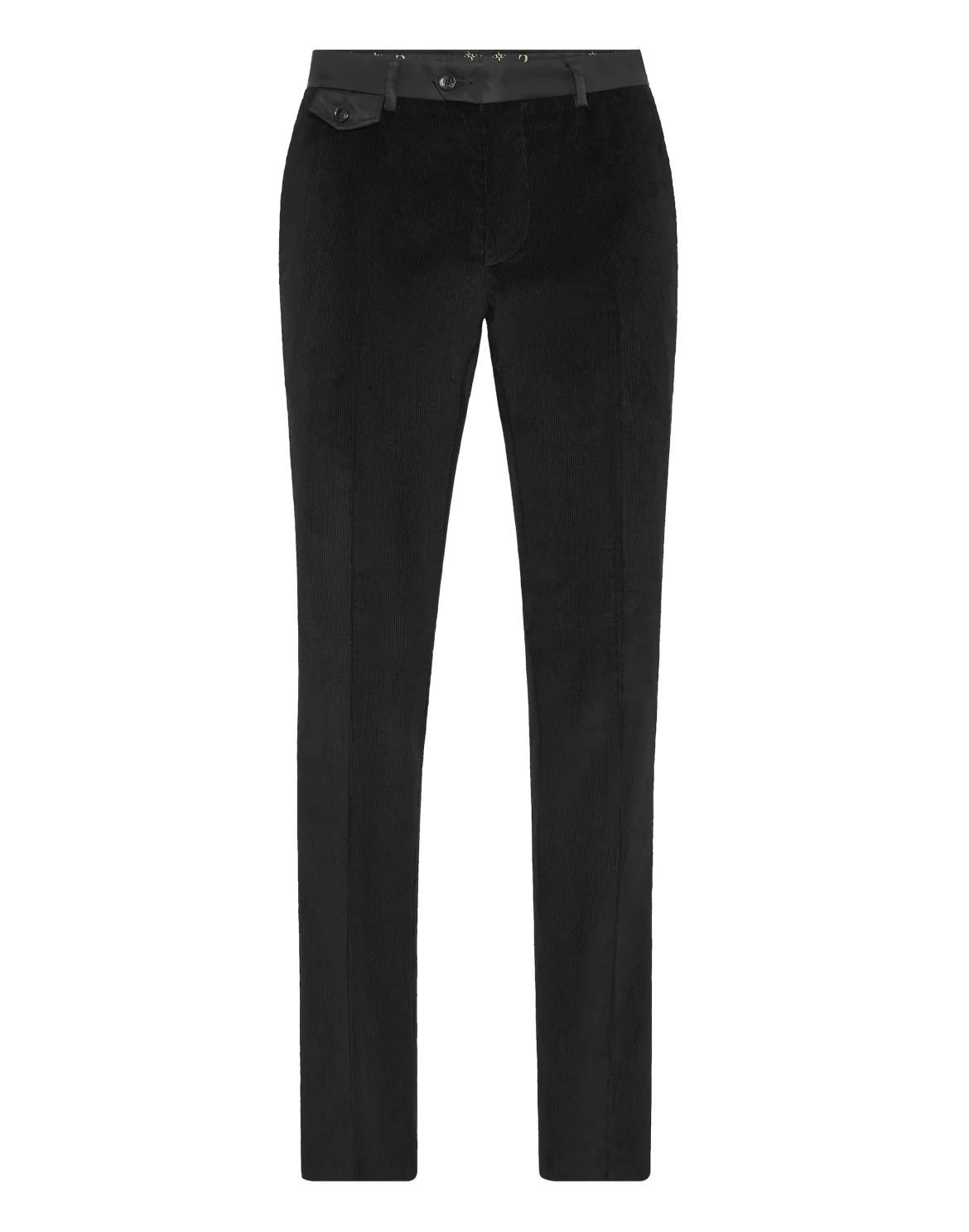 Velvet Long Trousers, цвет: Черный