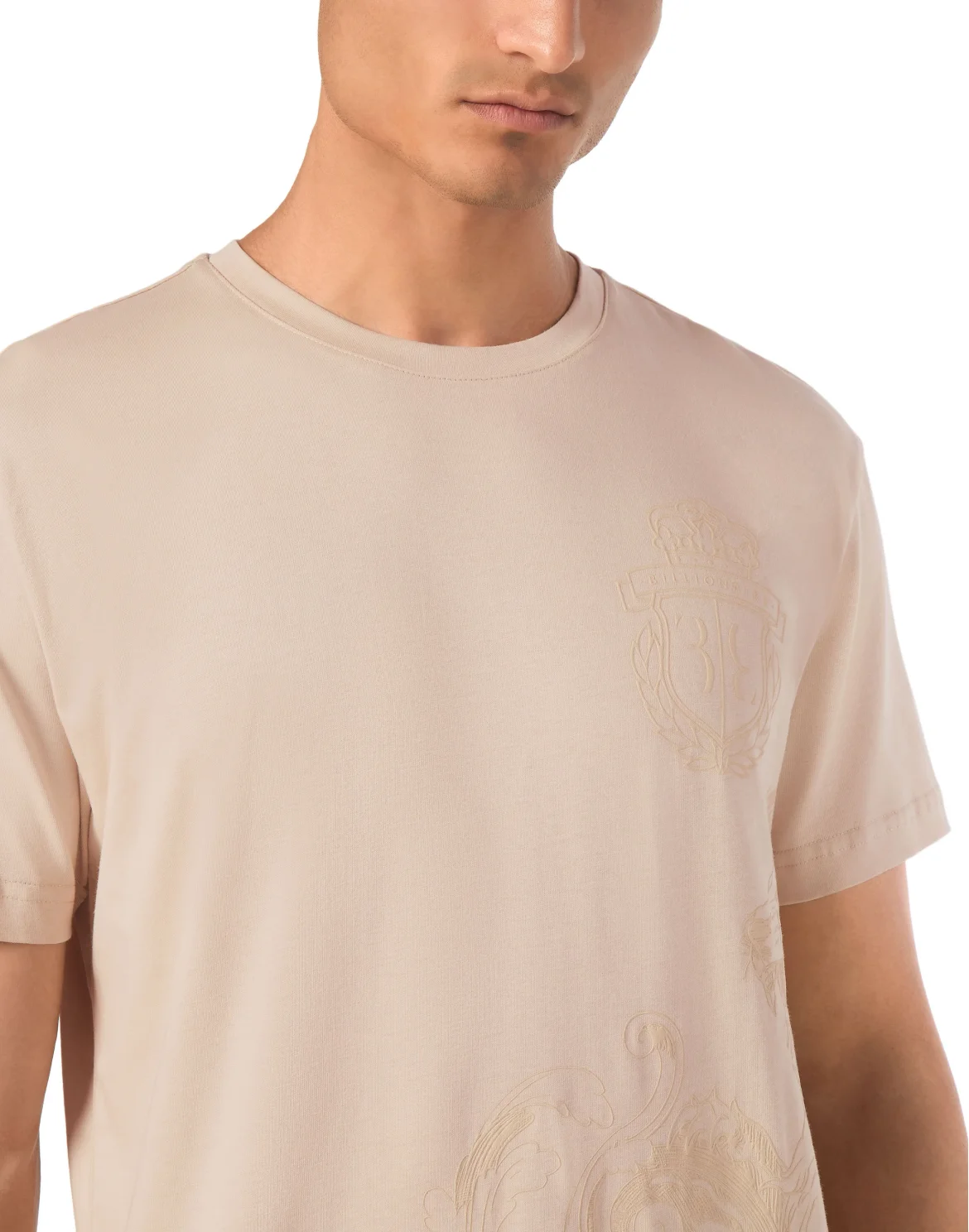 T-shirt Round Neck SS, цвет: Бежевый