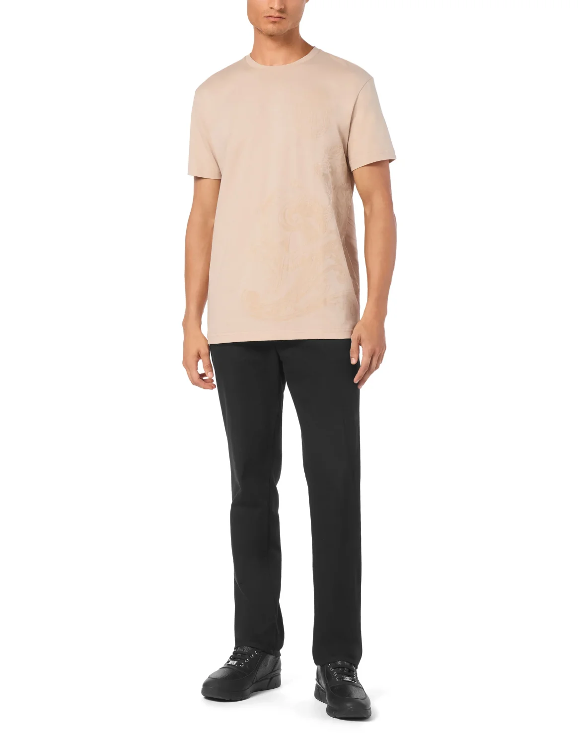 T-shirt Round Neck SS, цвет: Бежевый
