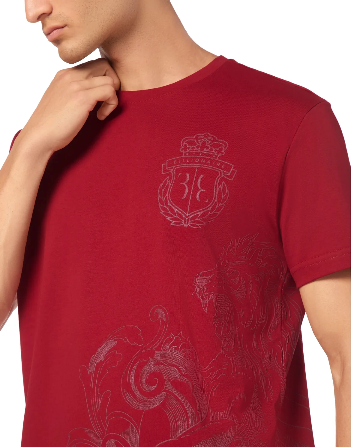 T-shirt Round Neck SS, цвет: Красный