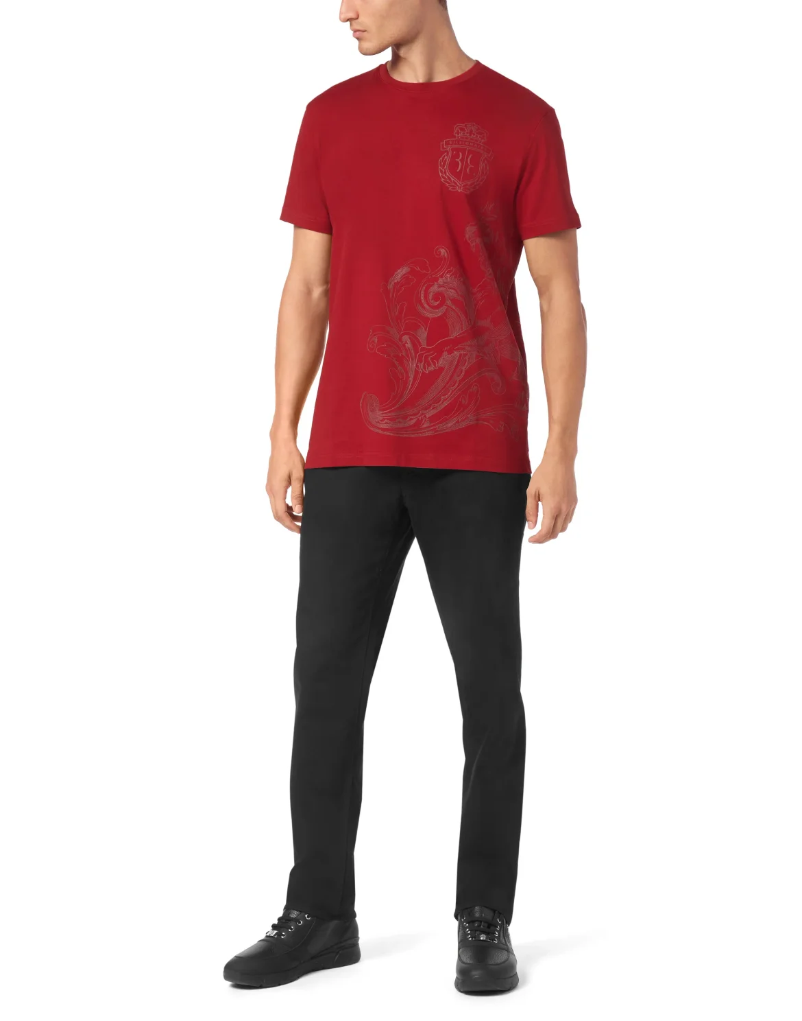 T-shirt Round Neck SS, цвет: Красный