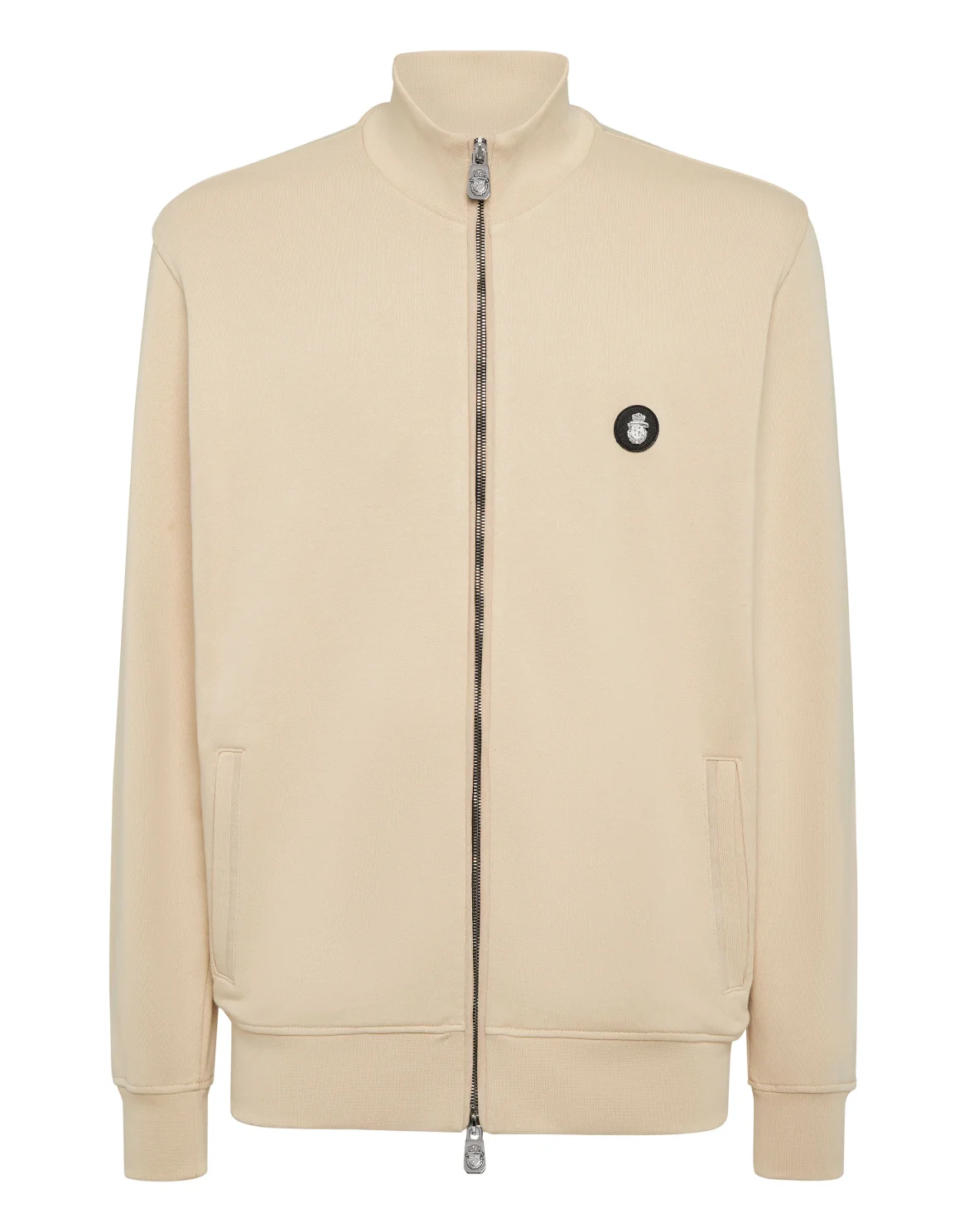 Full-Zip Tracksuit Jacket, цвет: Бежевый