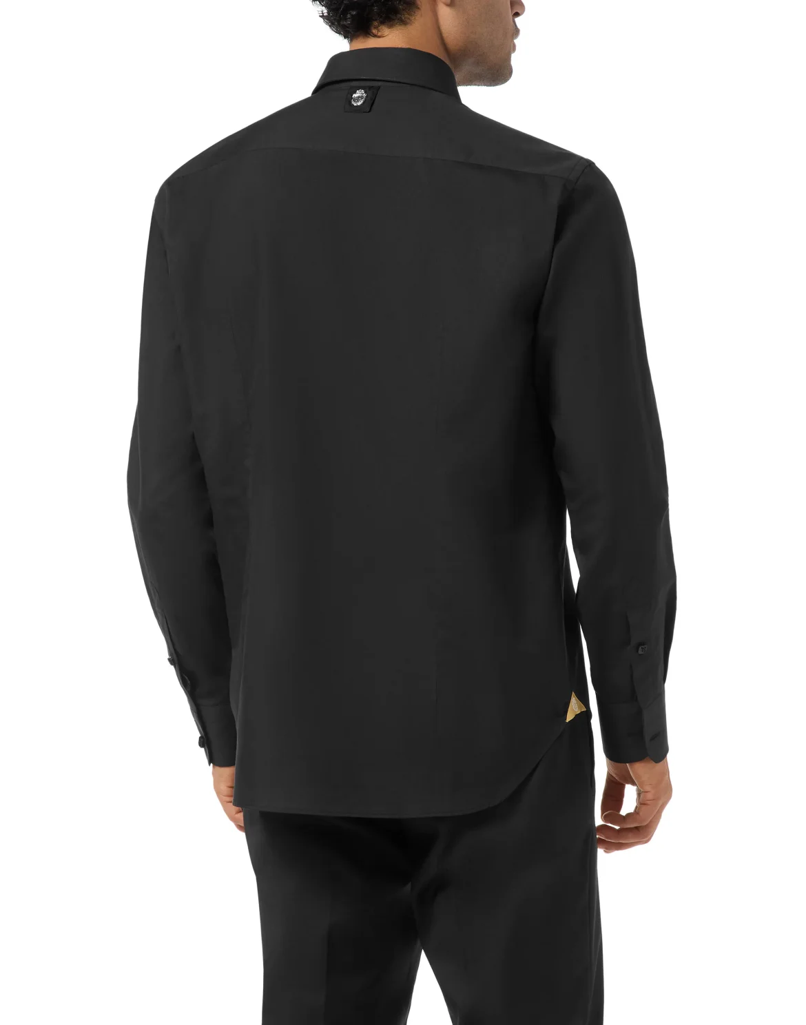 Cotton Tuxedo Shirt Gold Cut, цвет: Черный