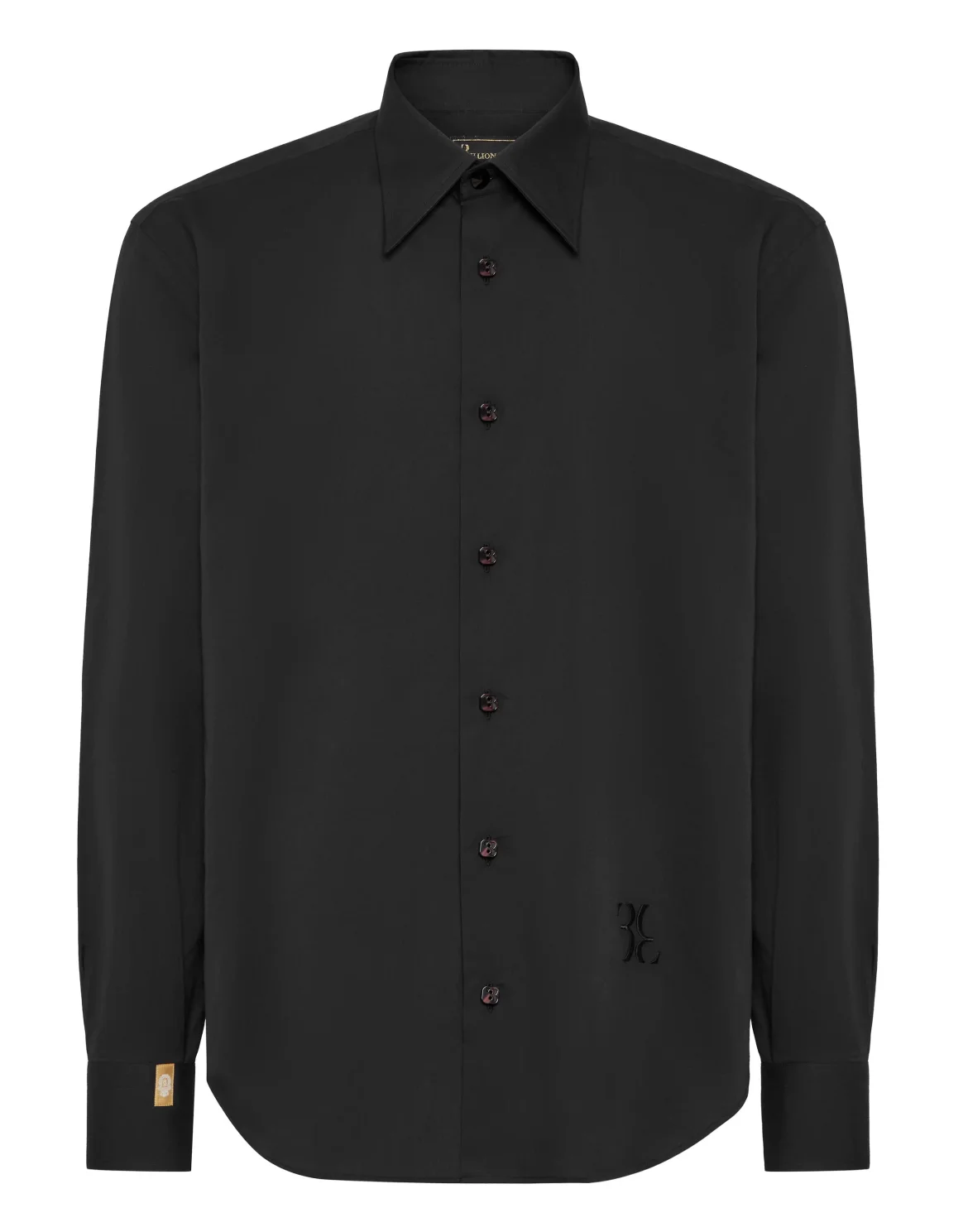 Cotton Tuxedo Shirt Gold Cut, цвет: Черный