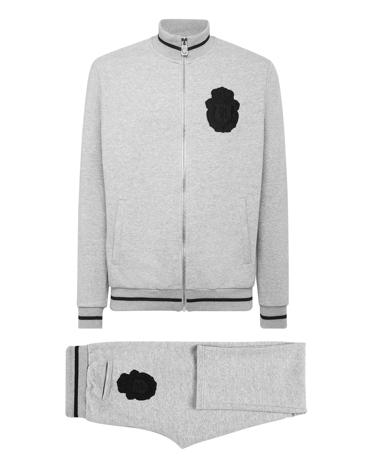 Jogging Tracksuit: Top/Trousers, цвет: Серый