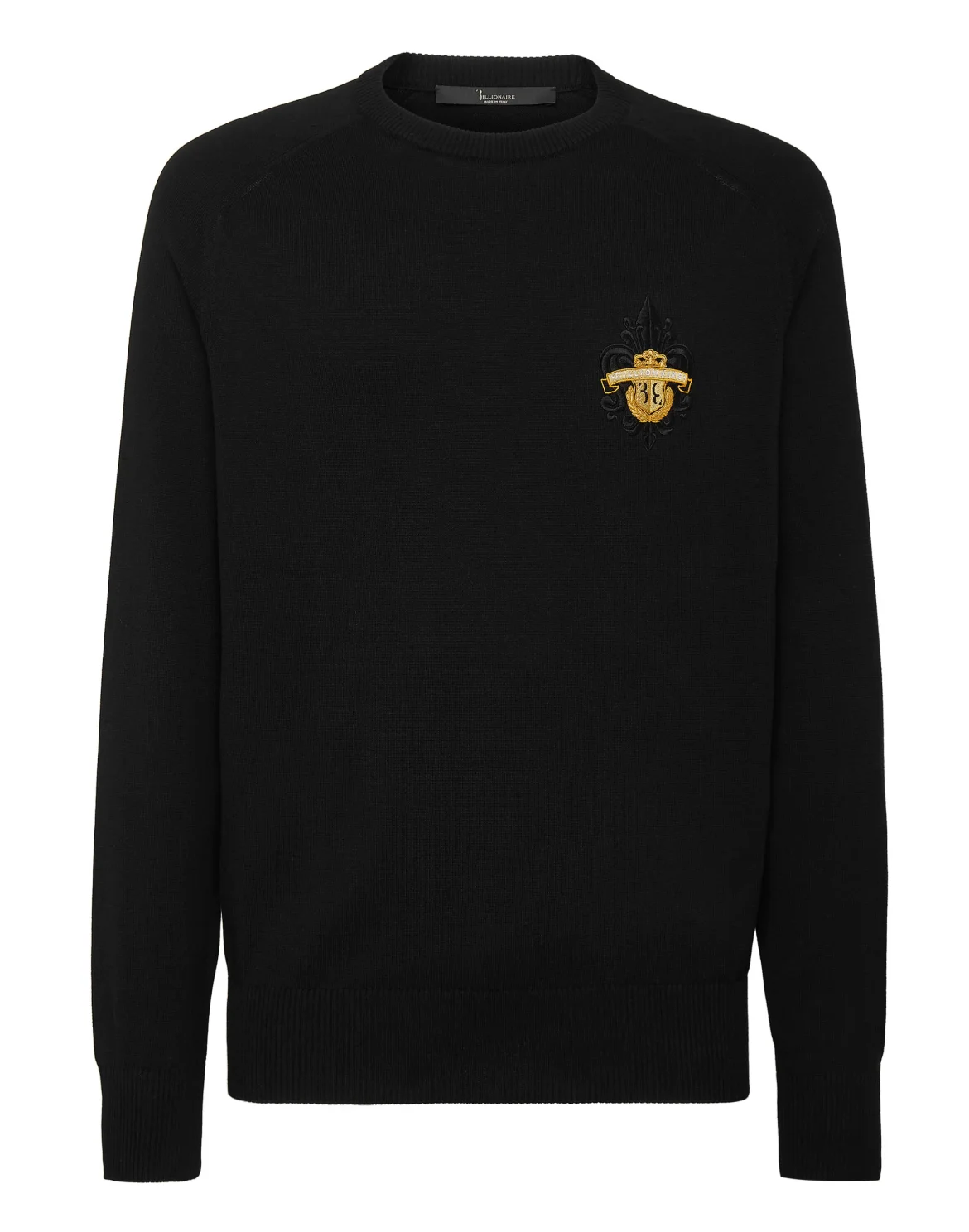 Pullover Round Neck LS, цвет: Черный
