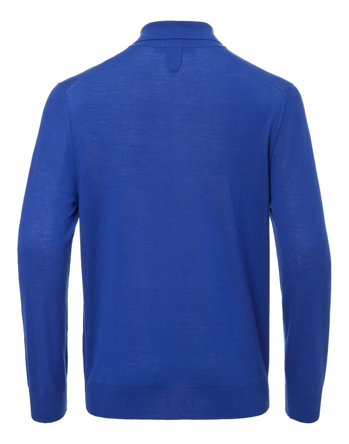 Pullover Polo Neck LS "Chance", цвет: Синий