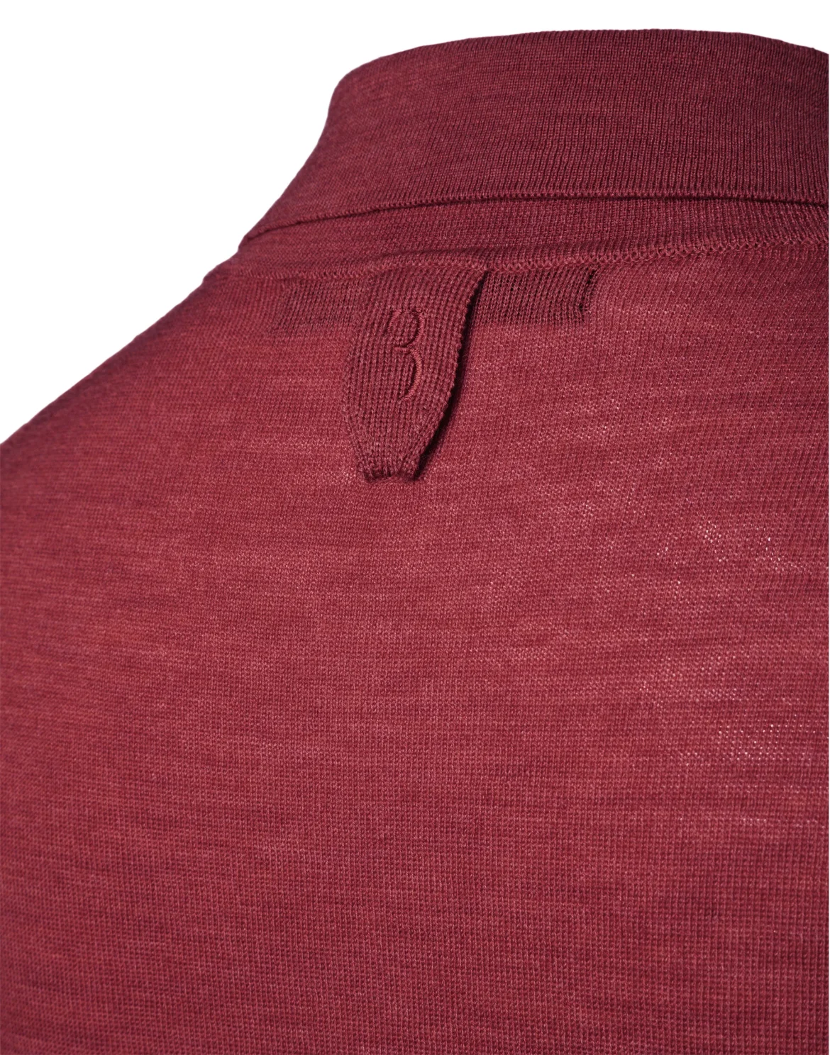 Pullover Polo Neck LS "Chance", цвет: Красный