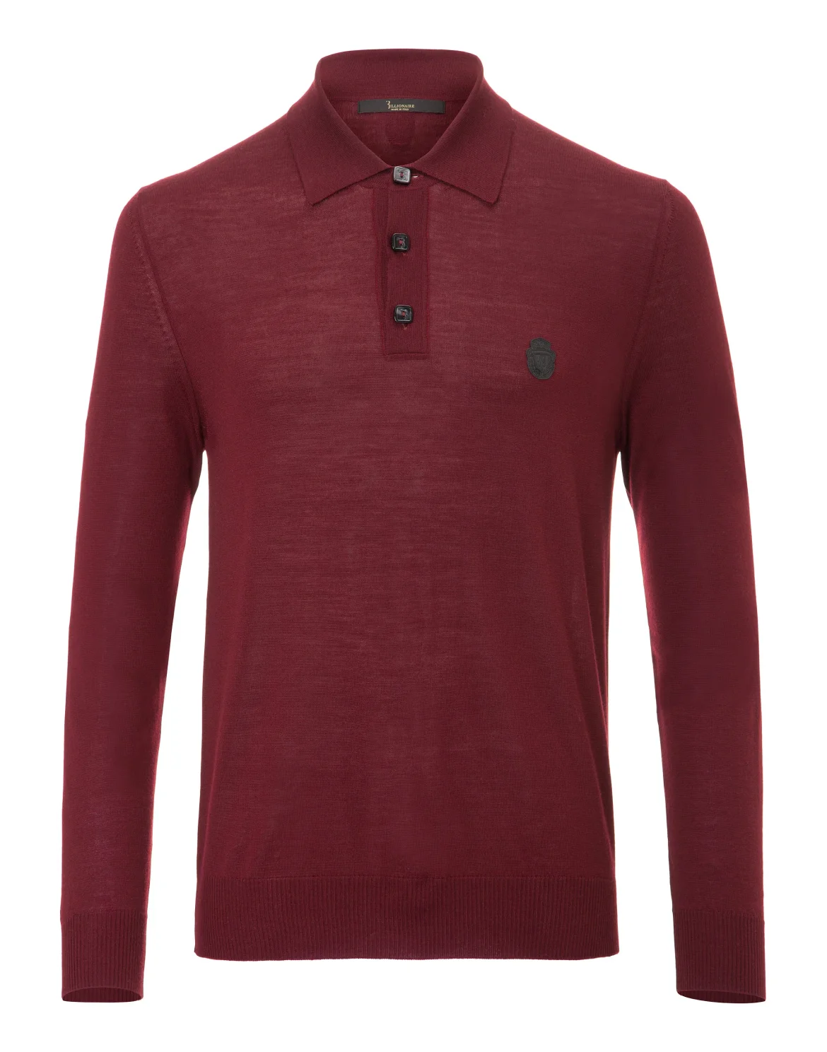 Pullover Polo Neck LS "Chance", цвет: Красный