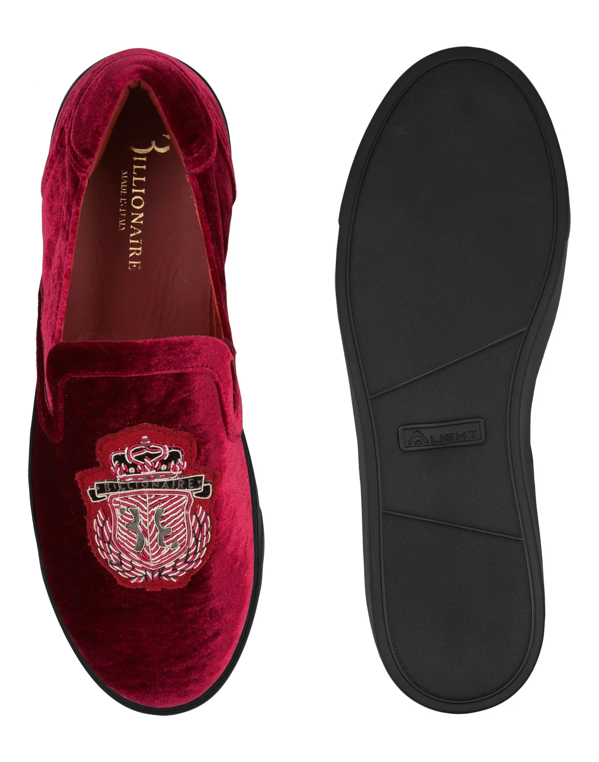 Slip On "rider", цвет: Красный