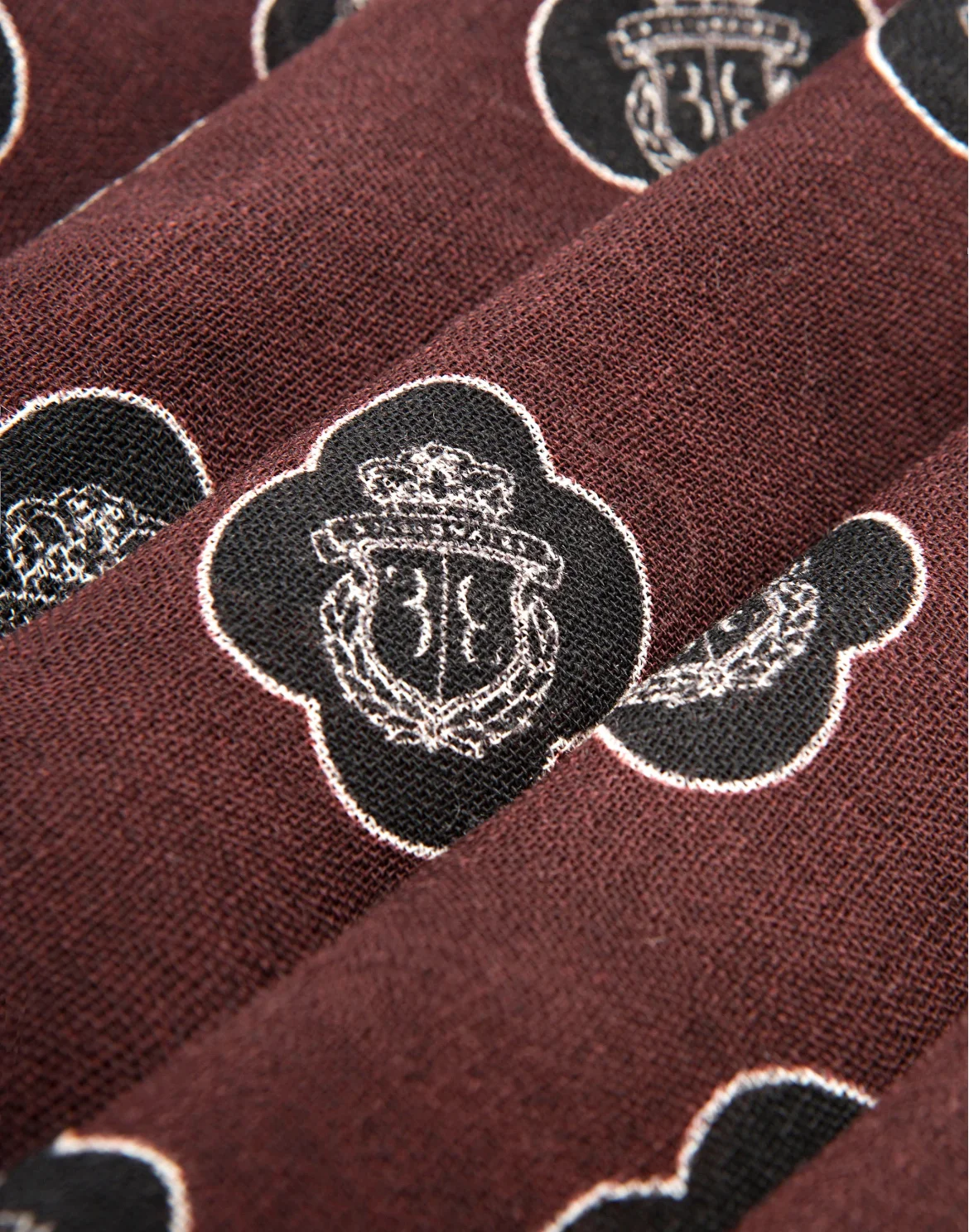 Long Scarf "Flowers", цвет: Красный